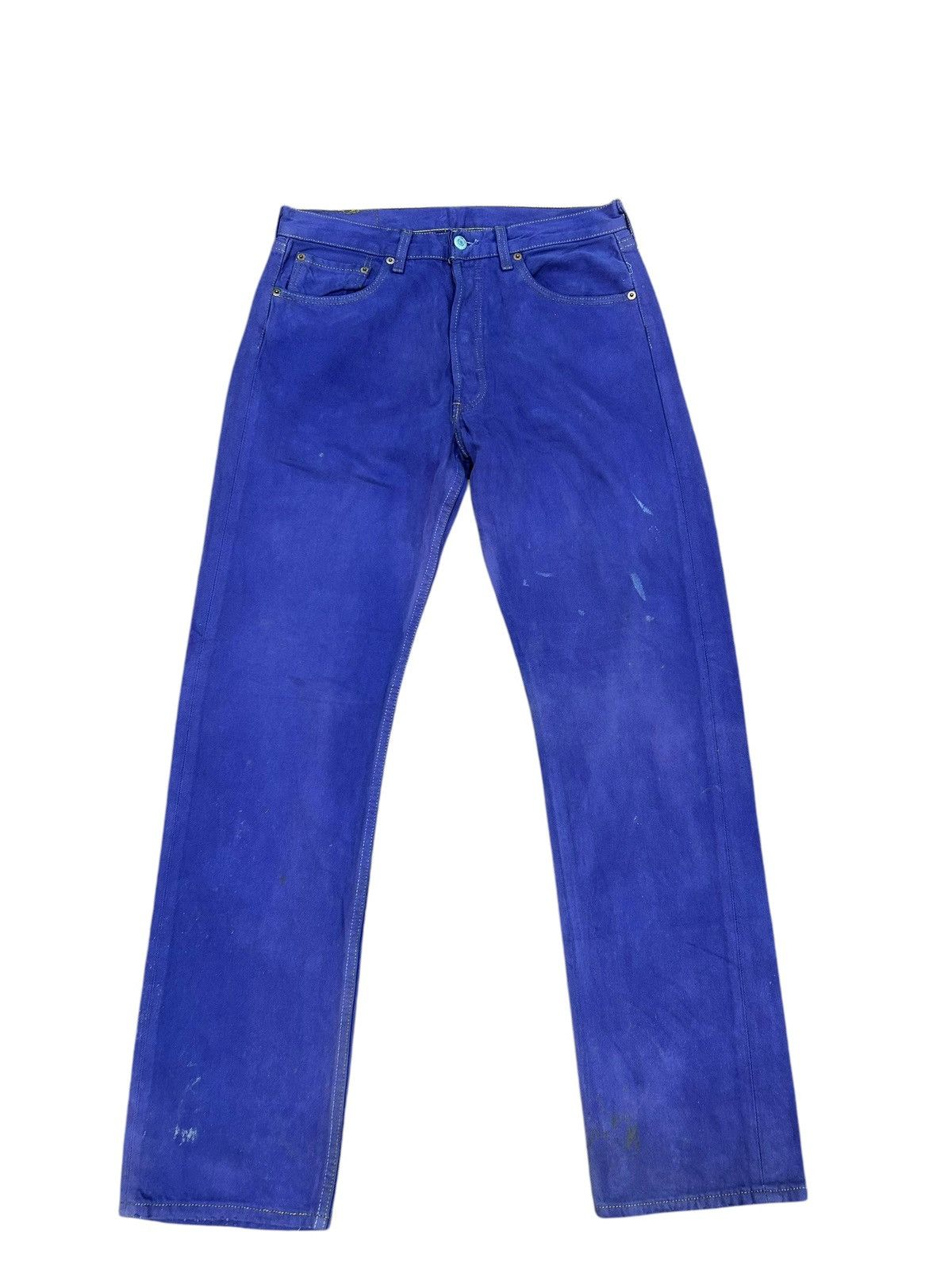 Levi's × Levi's Vintage Clothing Vintage Levis 501 Purple Colour Size US 31 - 1 Thumbnail