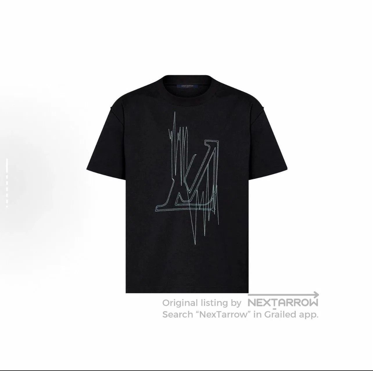 Louis Vuitton Louis Vuitton Embroidered Short Sleeve T-shirt. Size US S / EU 44-46 / 1 - 5 Thumbnail