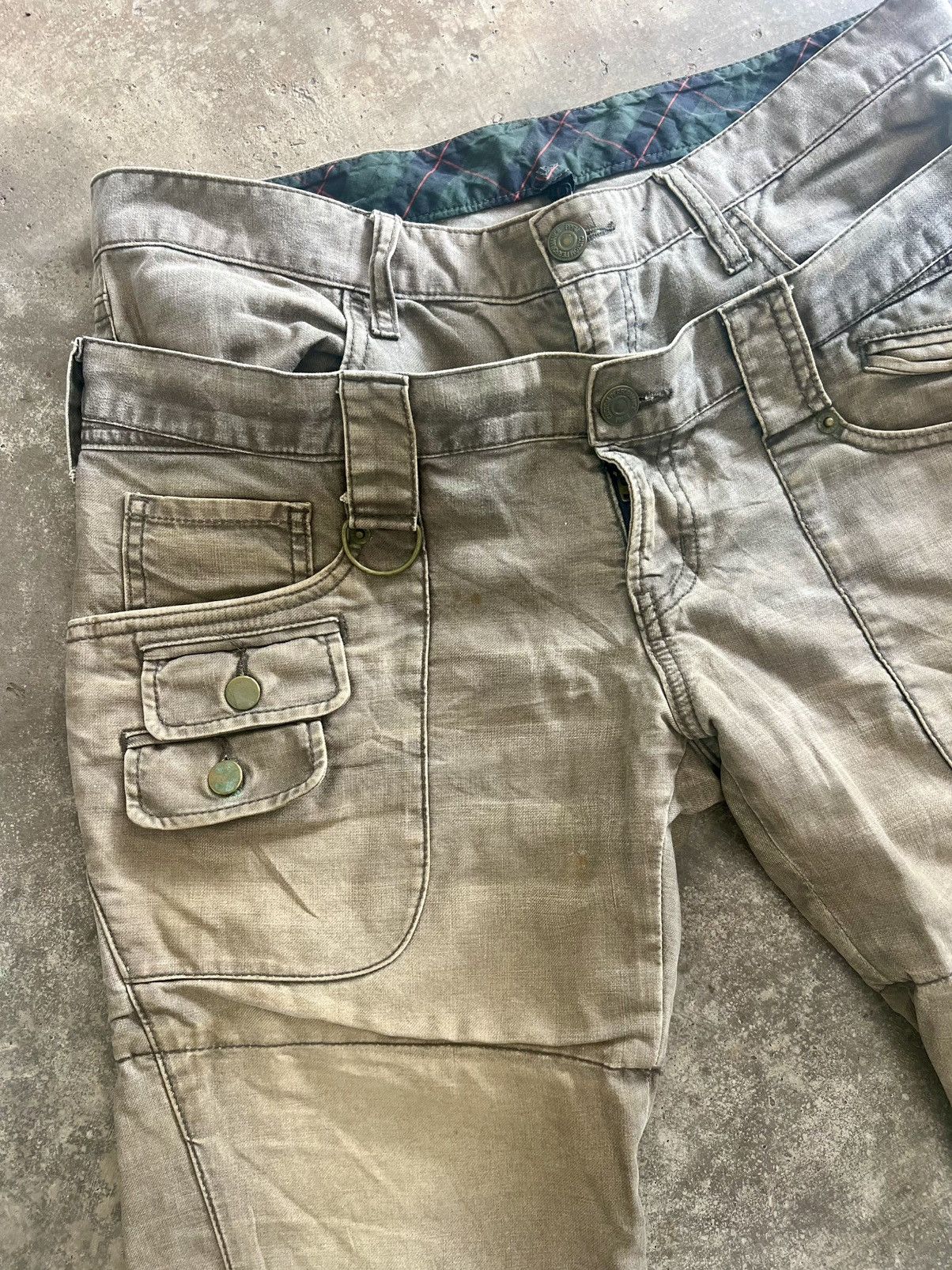 PPFM Vintage PPFM Double Waist Bondage Cargo Pants Size US 32 / EU 48 - 5 Thumbnail