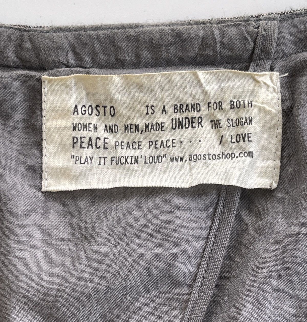 Japanese Brand Agosto Rockabilly Asymmetrical Zip Up Jacket Size US M / EU 48-50 / 2 - 11 Thumbnail