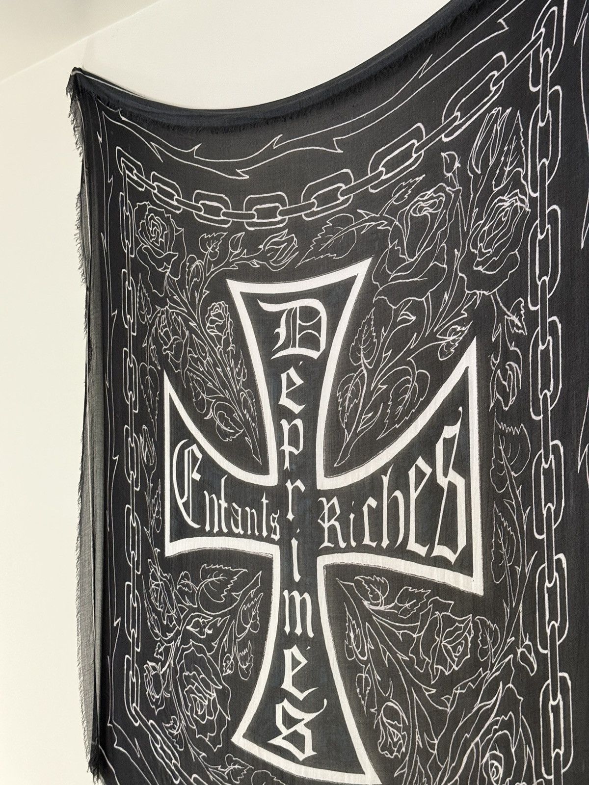 Enfants Riches Deprimes ERD CROIX SCARF, ORIGINAL RELEASE Size ONE SIZE - 2 Thumbnail