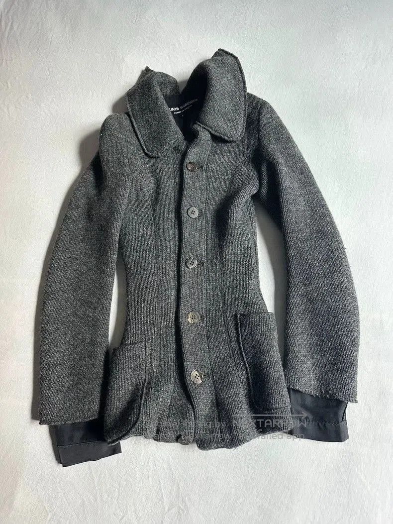 Junya Watanabe Junya Watanabe Asymmetric Wool Jacket. Size S / US 4 / IT 40 - 1 Thumbnail