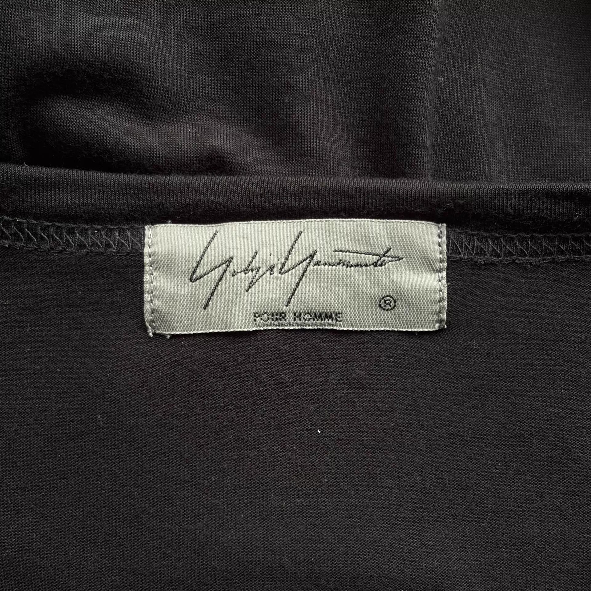 Yohji Yamamoto Yohji Yamamoto 17AW Mens Double Spiral LS Tee Sz3 Size US L / EU 52-54 / 3 - 5 Thumbnail