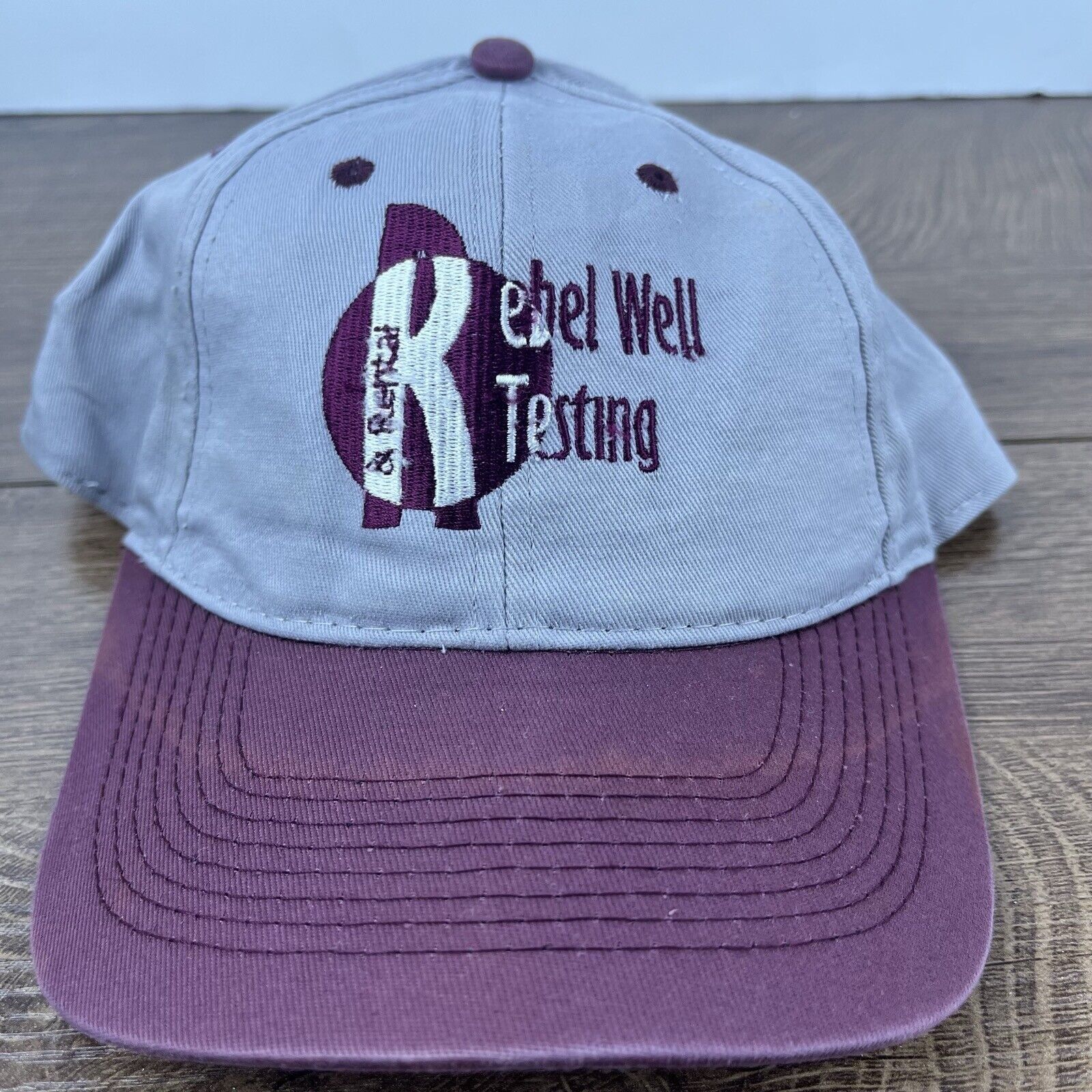 Other Rebel Well Testing Hat Snapback Hat Gray Adjustable Hat Adul Size ONE SIZE - 1 Thumbnail