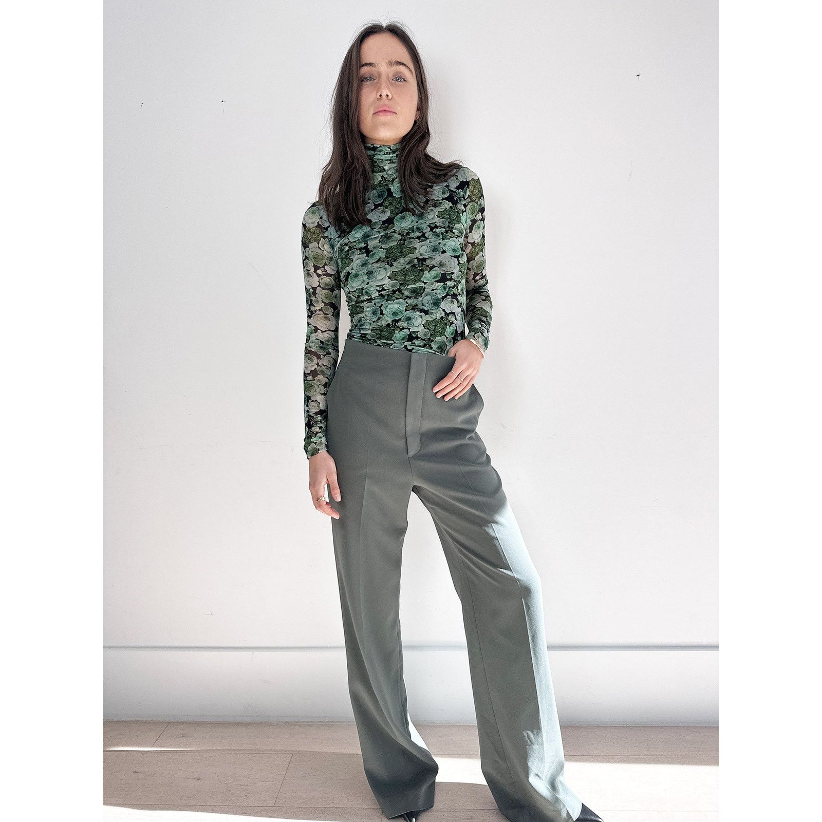 Scanlan Theodore Scanlan Theodore Tailored Crepe Trouser Size 28" / US 6 / IT 42 - 6 Thumbnail