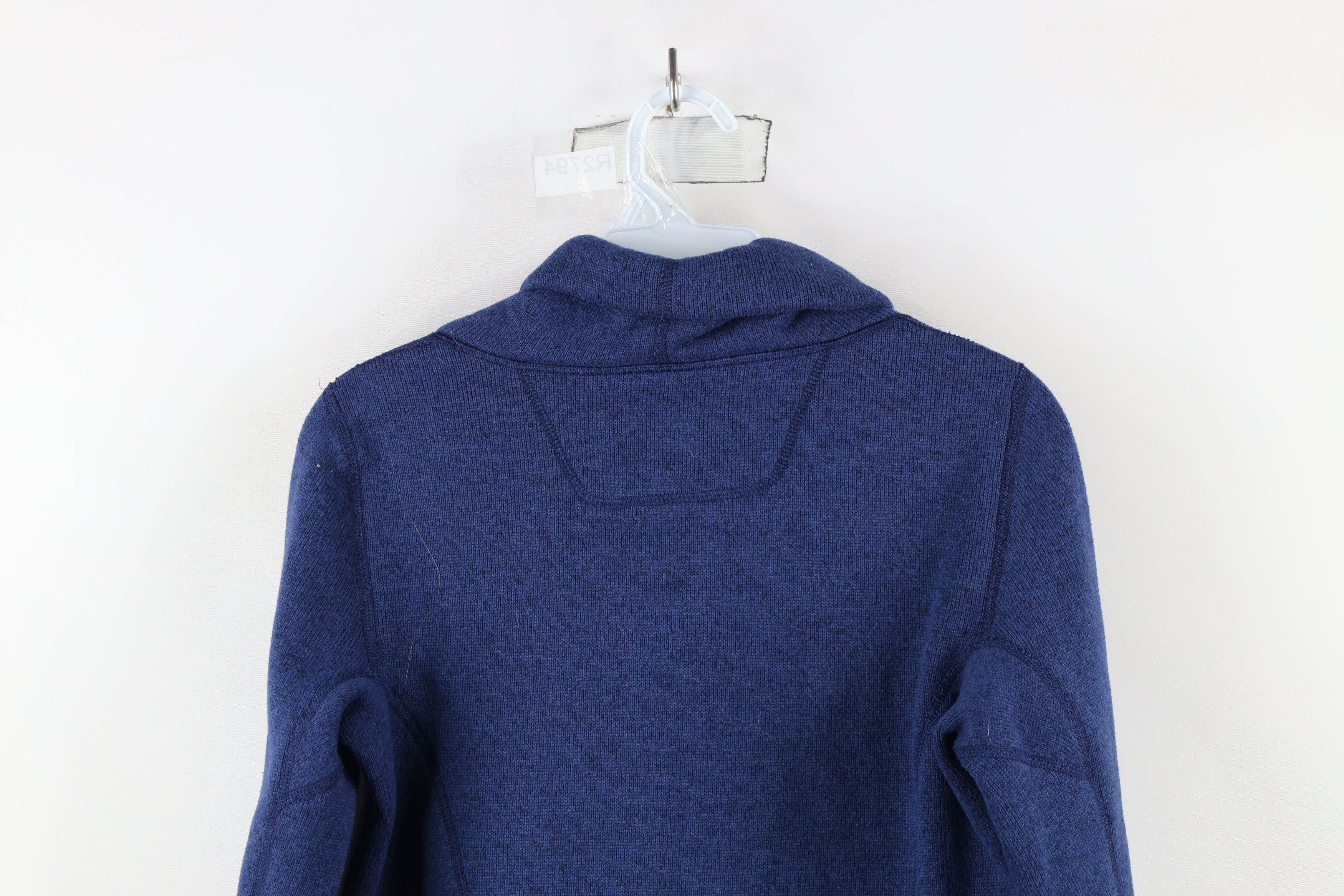 Arc'teryx × Vintage Arcteryx Funnel Neck Desira Tunic Sweater Blue Polyester Size XS / US 0-2 / IT 36-38 - 9 Thumbnail