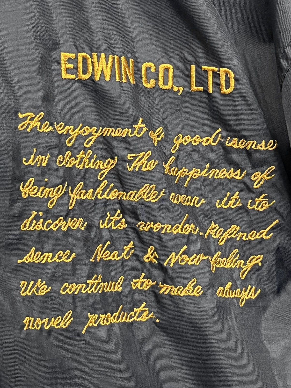 Edwin 🔥Vintage 80’s EDWIN OUTDOOR LIFE DOWN Reversible Jacket Size US L / EU 52-54 / 3 - 11 Thumbnail
