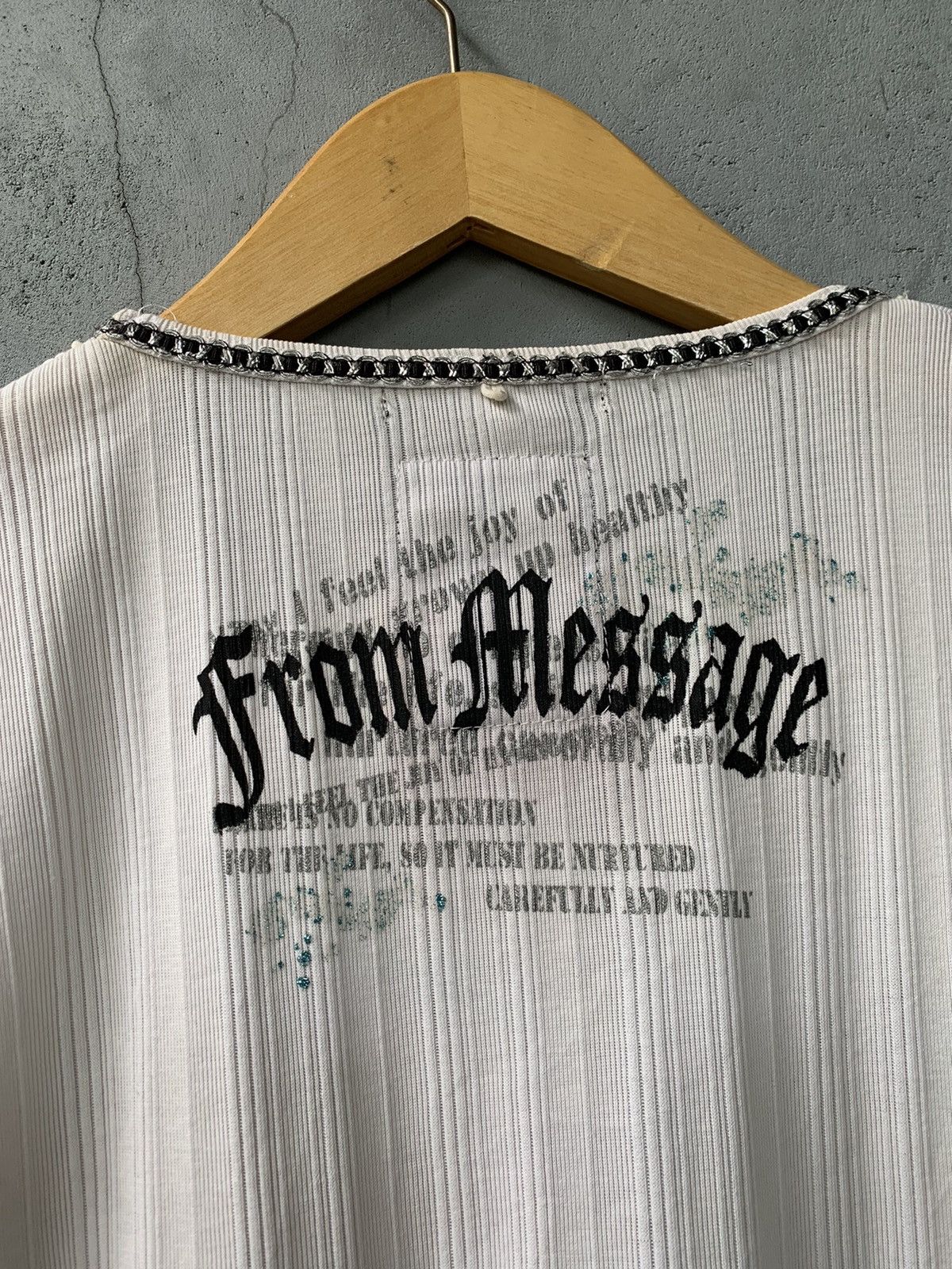 Beauty Beast × If Six Was Nine × Japanese Brand Gothic Japan Y2k Slash Number Tee Size US L / EU 52-54 / 3 - 4 Thumbnail