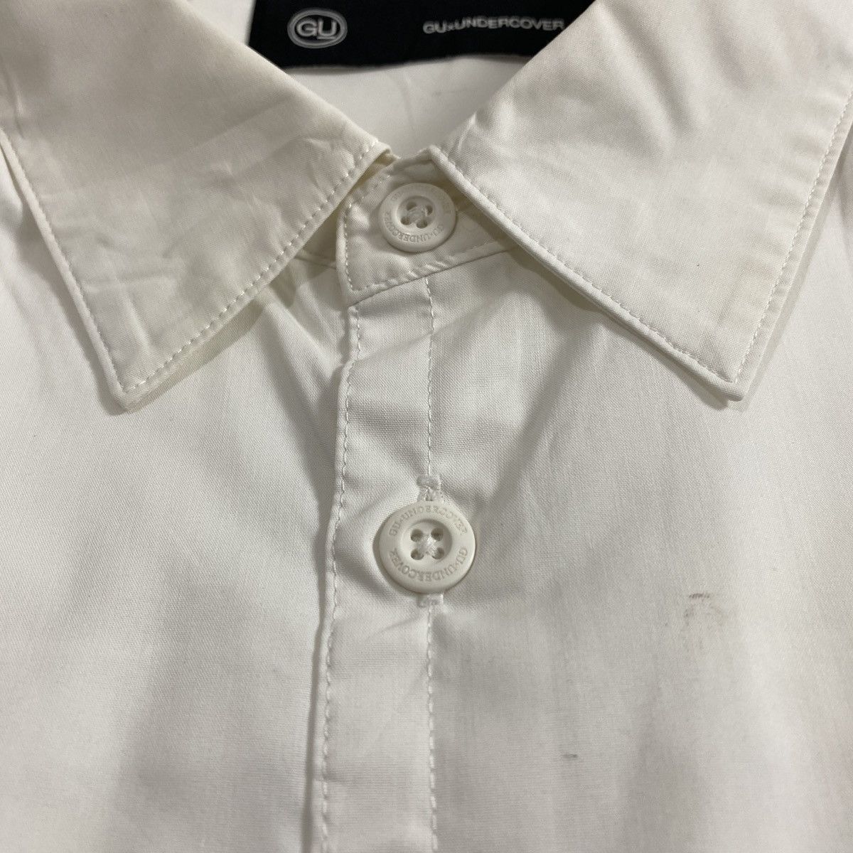 Japanese Brand GU x UNDERCOVER Button Up Shirt Zip Pocket Size US XL / EU 56 / 4 - 9 Thumbnail