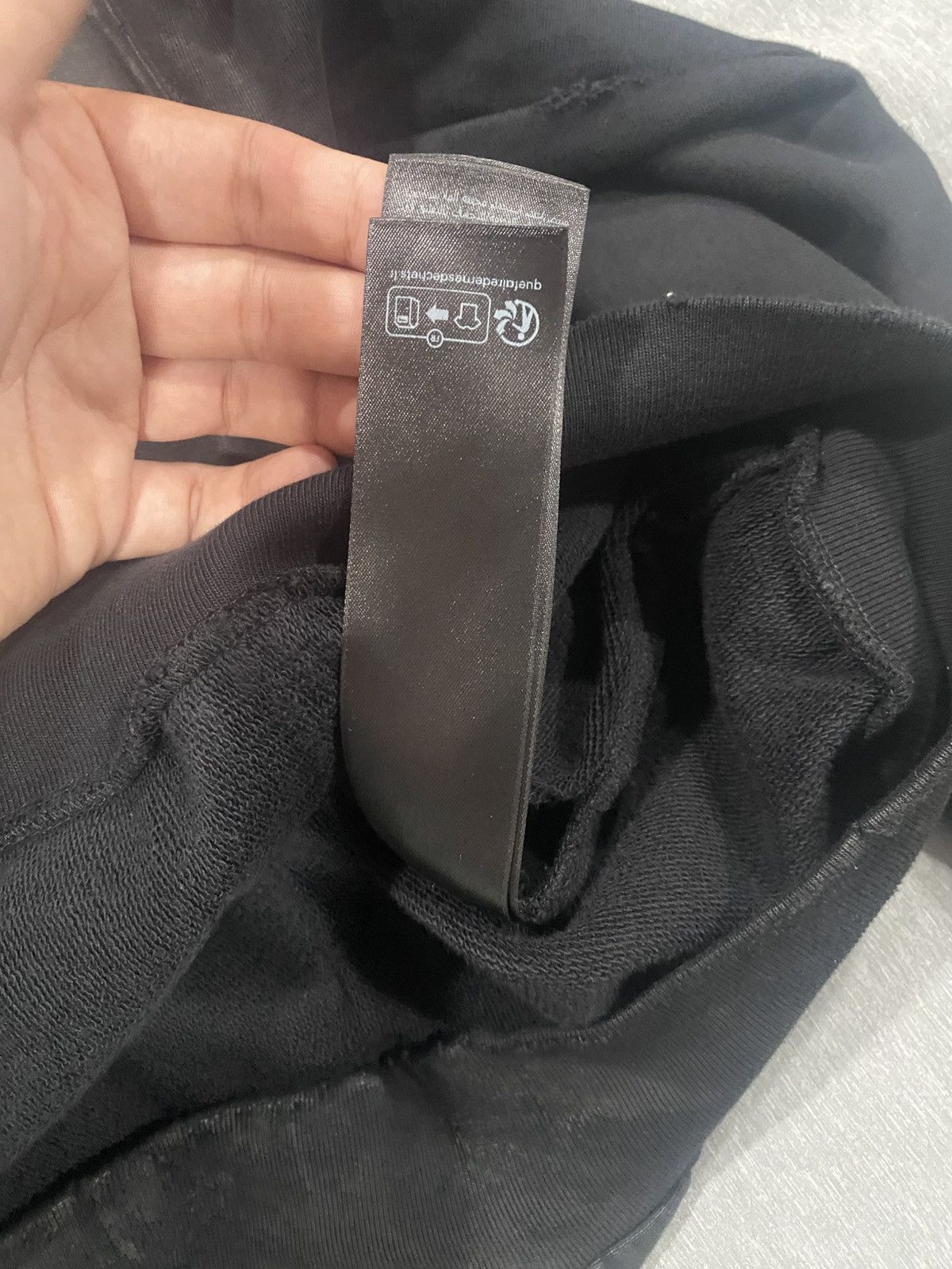 Balenciaga Winter 22 Destroyed Small Fit Gaffer Zip Hoodie NWT (XXL) Size US XXL / EU 58 / 5 - 9 Thumbnail