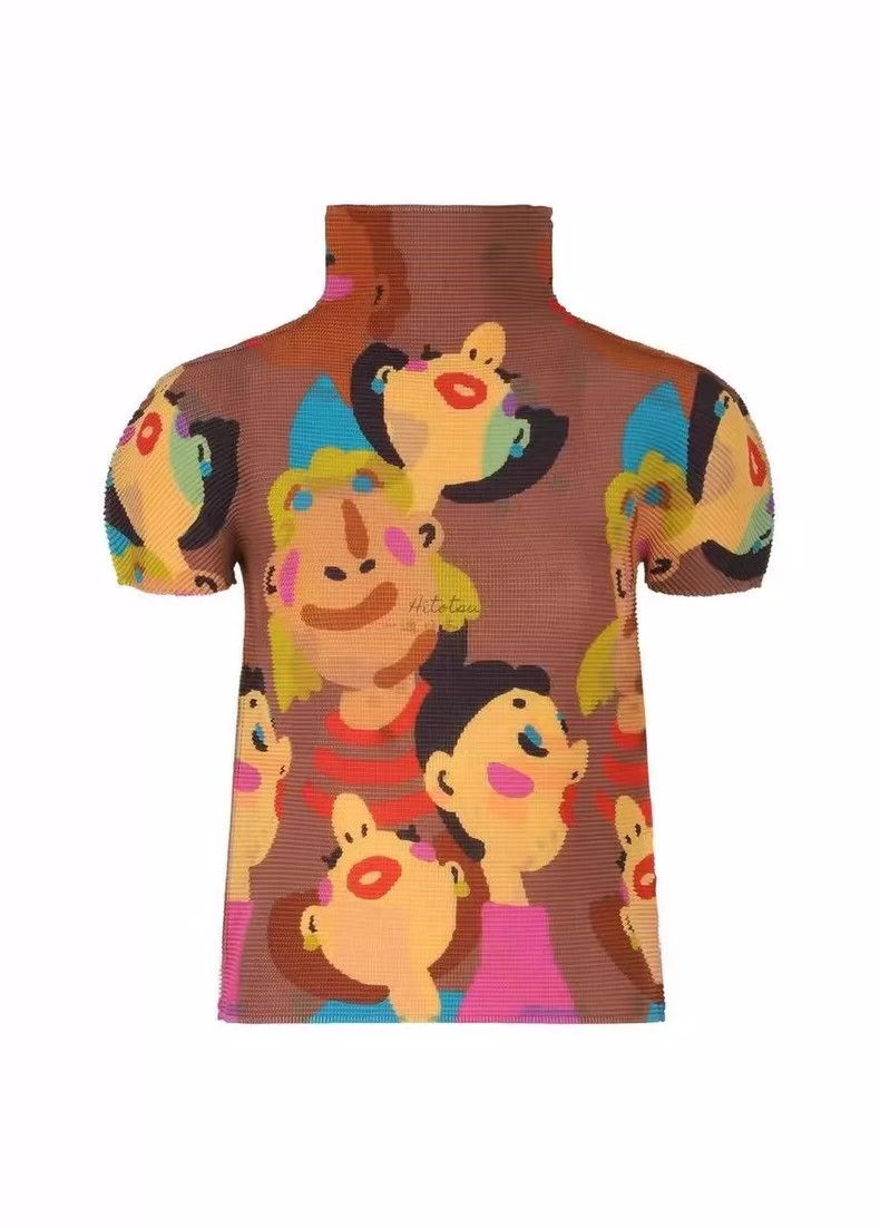Issey Miyake Issey Miyake size:one size The little brown figure has a h Size S / US 4 / IT 40 - 2 Thumbnail