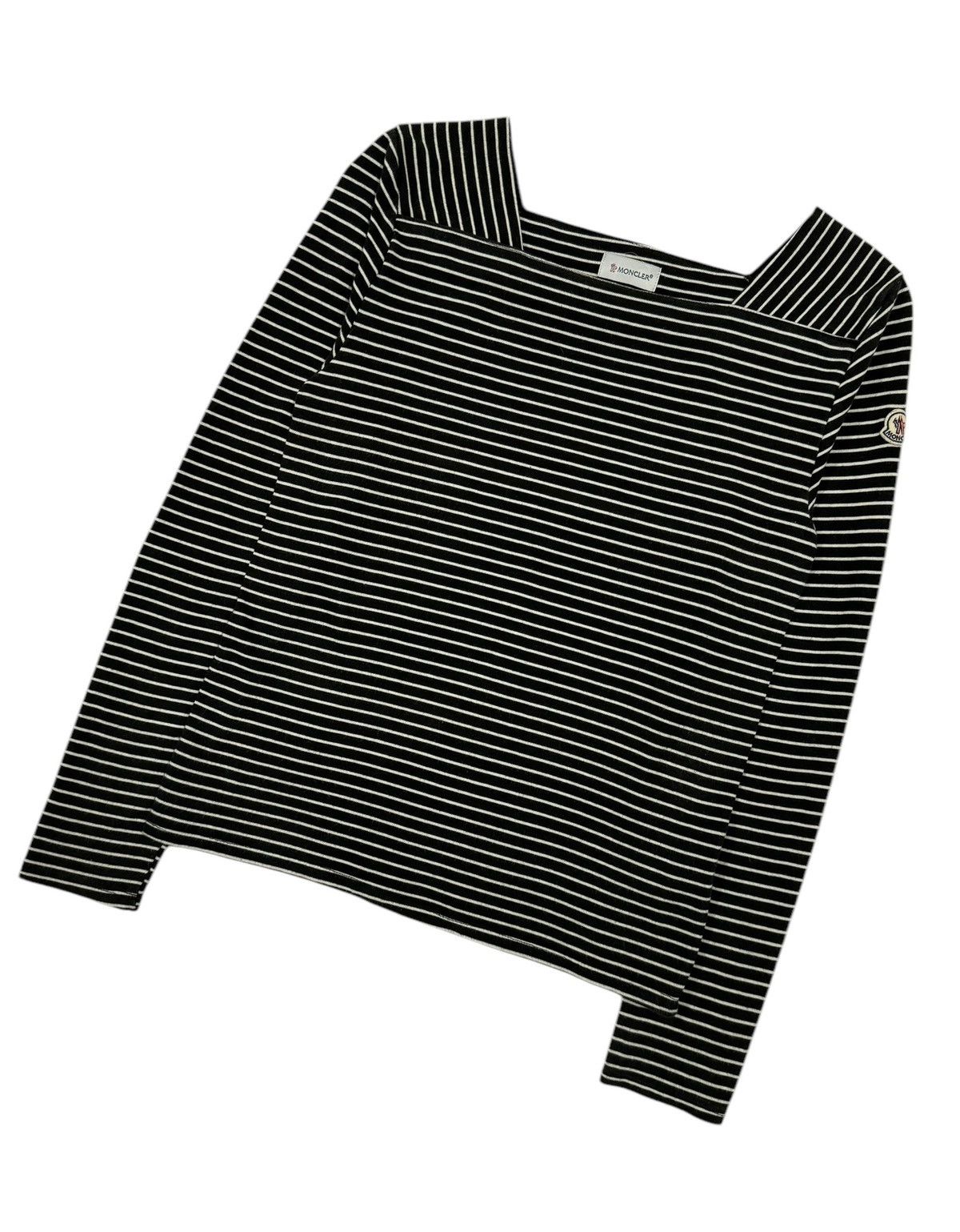 Moncler Moncler Maglia Cardigan Longsleeve Striped Size S / US 4 / IT 40 - 5 Thumbnail