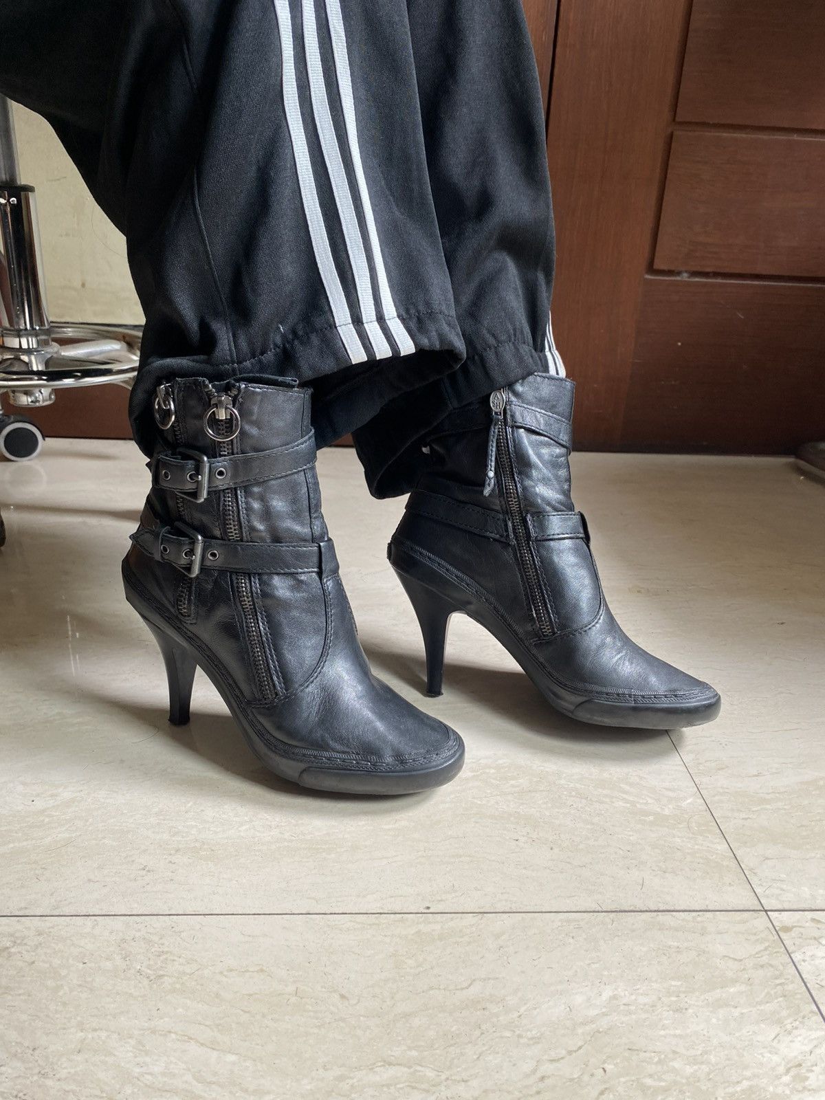 ASH Ash leather boots heels Size US 8 / IT 38 - 1 Thumbnail