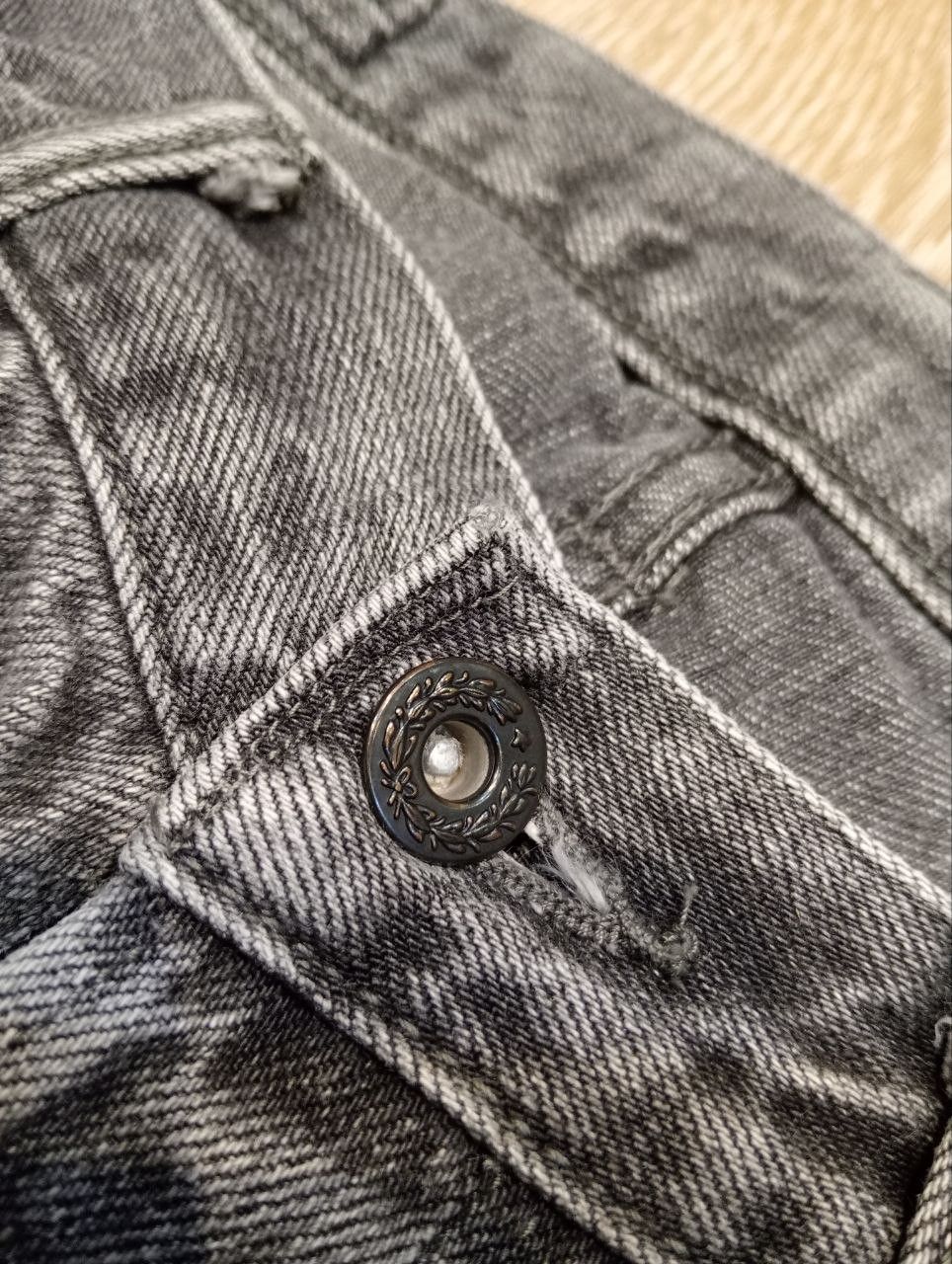KURO KURO JAPAN GRAPHITE GREY SELVEDGE DENIM PANTS Size US 31 - 6 Thumbnail