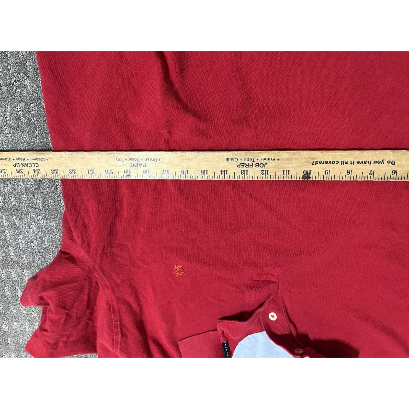 Izod VINTAGE IZOD Polo Mens XL Golf Short Sleeve Red Outdoors Hiking Logo Size US XL / EU 56 / 4 - 4 Thumbnail