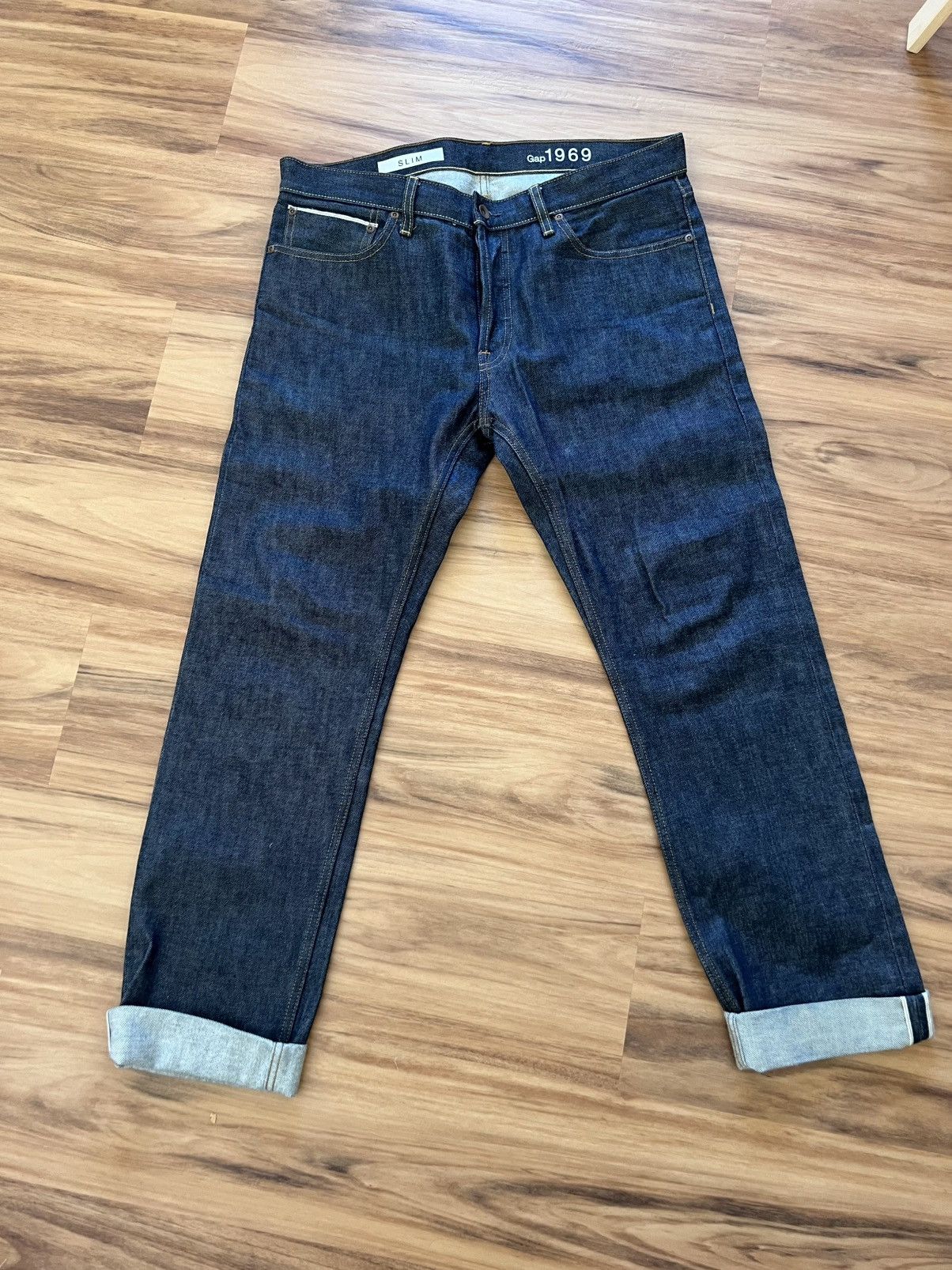 Gap Selvedge Gap Slim Fit Jeans Size US 34 / EU 50 - 1 Thumbnail