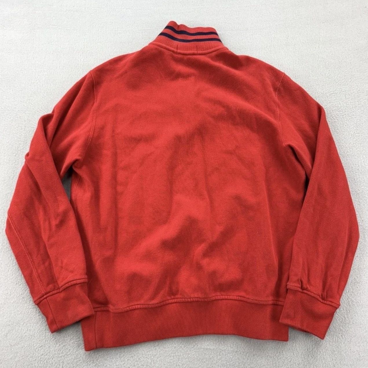 Polo Ralph Lauren Polo Ralph Lauren Sweatshirt Mens M Red 1/4 Zip Mock Neck Pullover Logo Sweatshirt Size US M / EU 48-50 / 2 - 4 Thumbnail