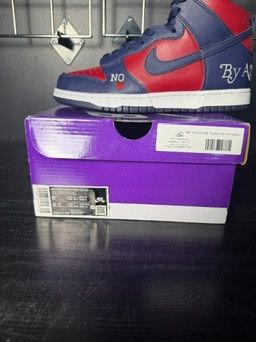 Nike Nike SB Dunk High x Supreme "By Any Means" - Size 8 Size US 8 / EU 41 - 5 Thumbnail