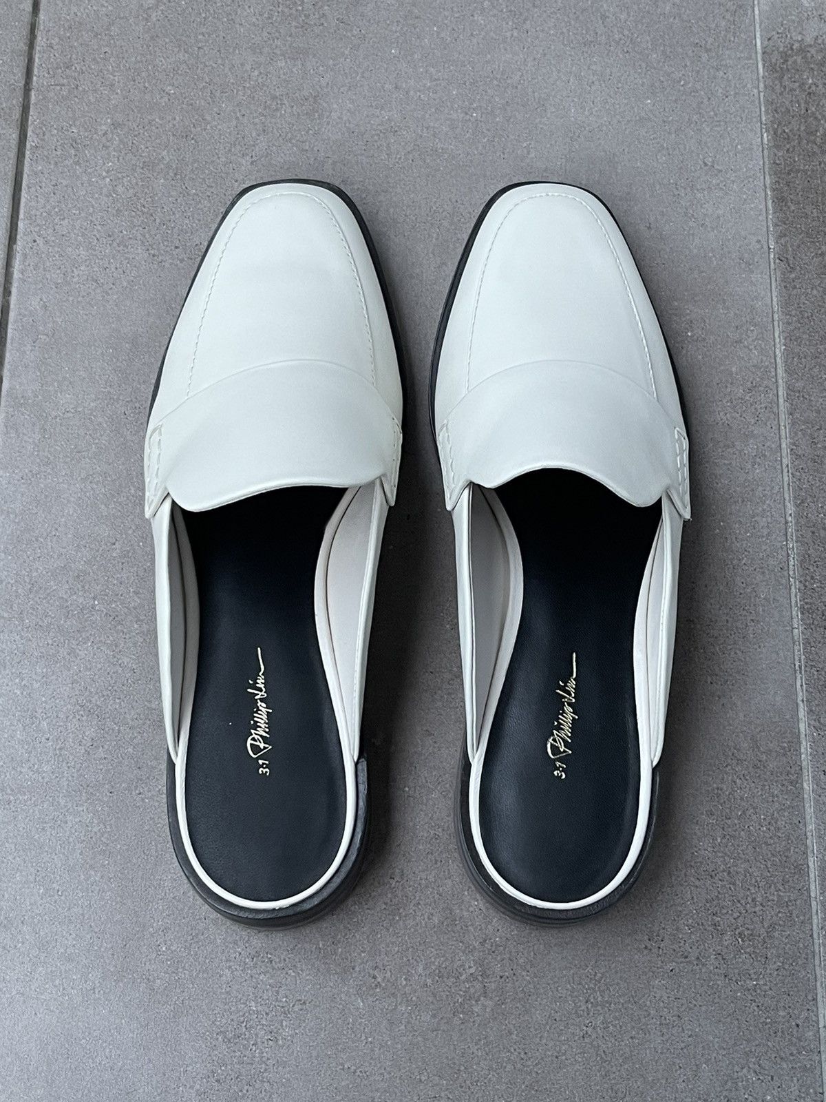 !DS! SS23 3.1 Phillip Lim Alexa Loafer Bone White Mule
