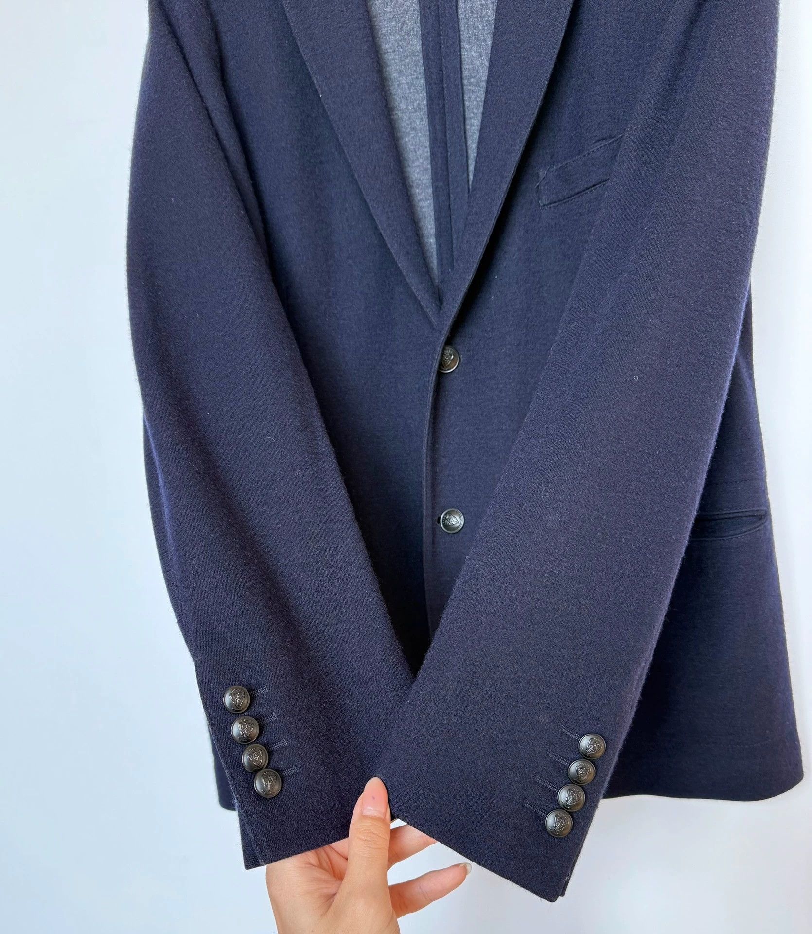 Gucci Gucci Knight Buckle Wool Blend Blazer 52 Size 52S - 2 Thumbnail