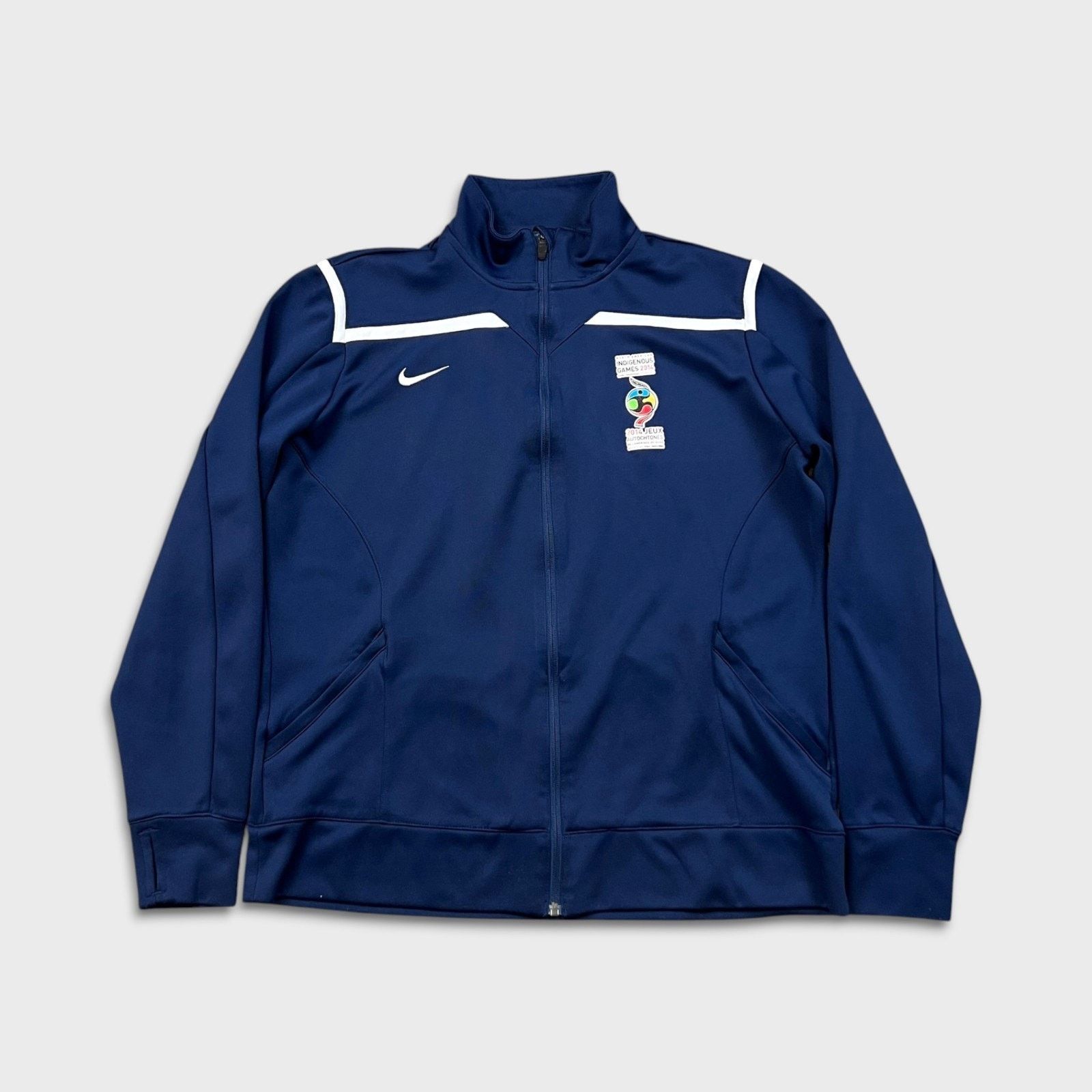 2014 Nike Indigenous Games Track Jacket Large Full Zip