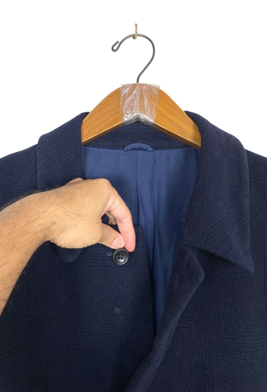 Christian Dior Monsieur Rare‼️ Vintage Christian Dior Cashmere Long Coat Made Japan Size US M / EU 48-50 / 2 - 7 Thumbnail