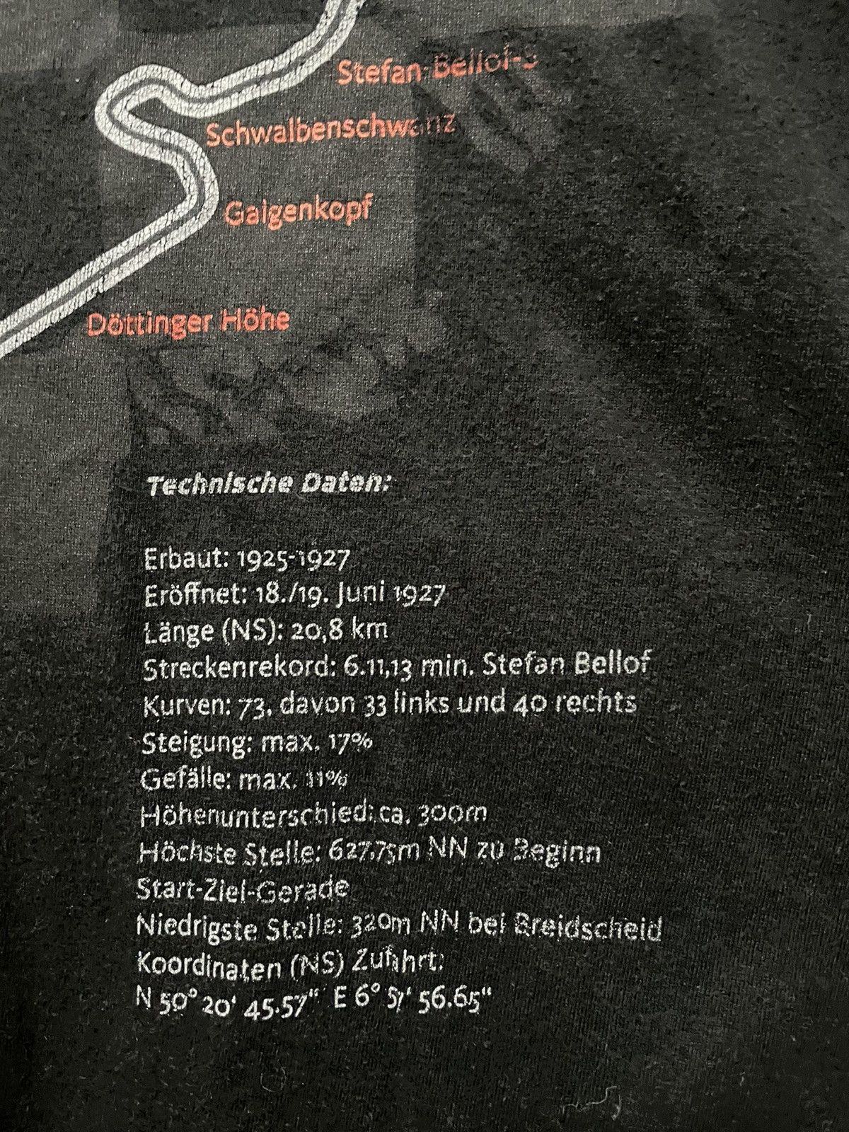 Vintage Nurburgring T Shirt Official Merch 24 Hour Race Tee Racing Size US S / EU 44-46 / 1 - 9 Thumbnail