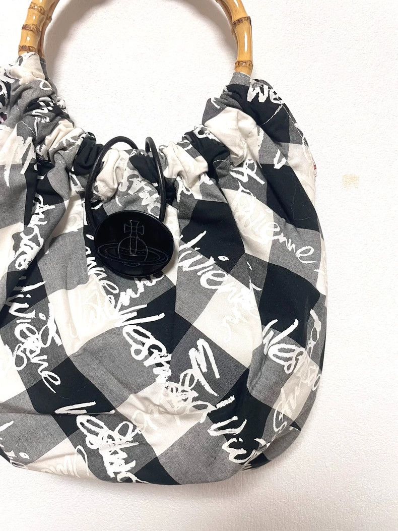 Vivienne Westwood Vivienne Westwood size os Japanese black and white checkere Size ONE SIZE - 5 Thumbnail