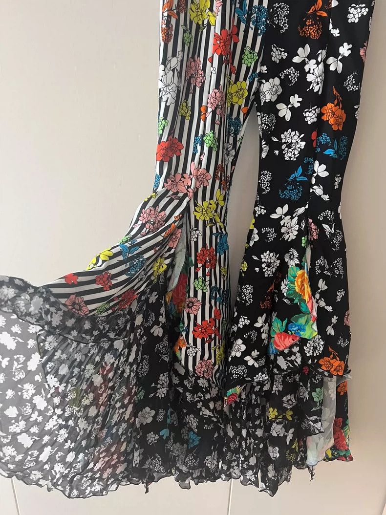 Versace Versace Printed jumpsuit Size 37" - 2 Thumbnail