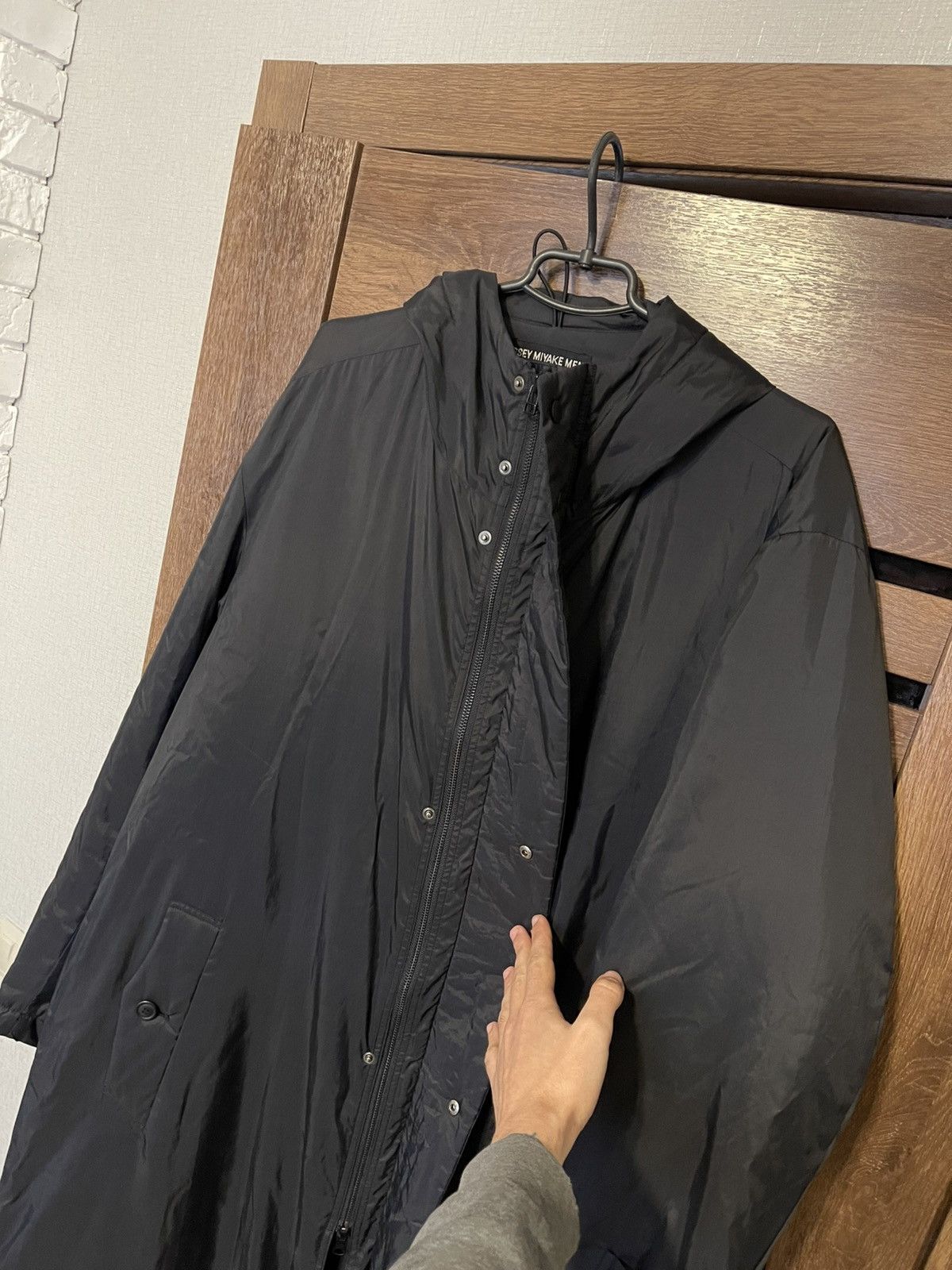Vintage 1999 Issey Miyake Men Thinsulate Vintage Nylon Parka Jacket Size US L / EU 52-54 / 3 - 6 Thumbnail