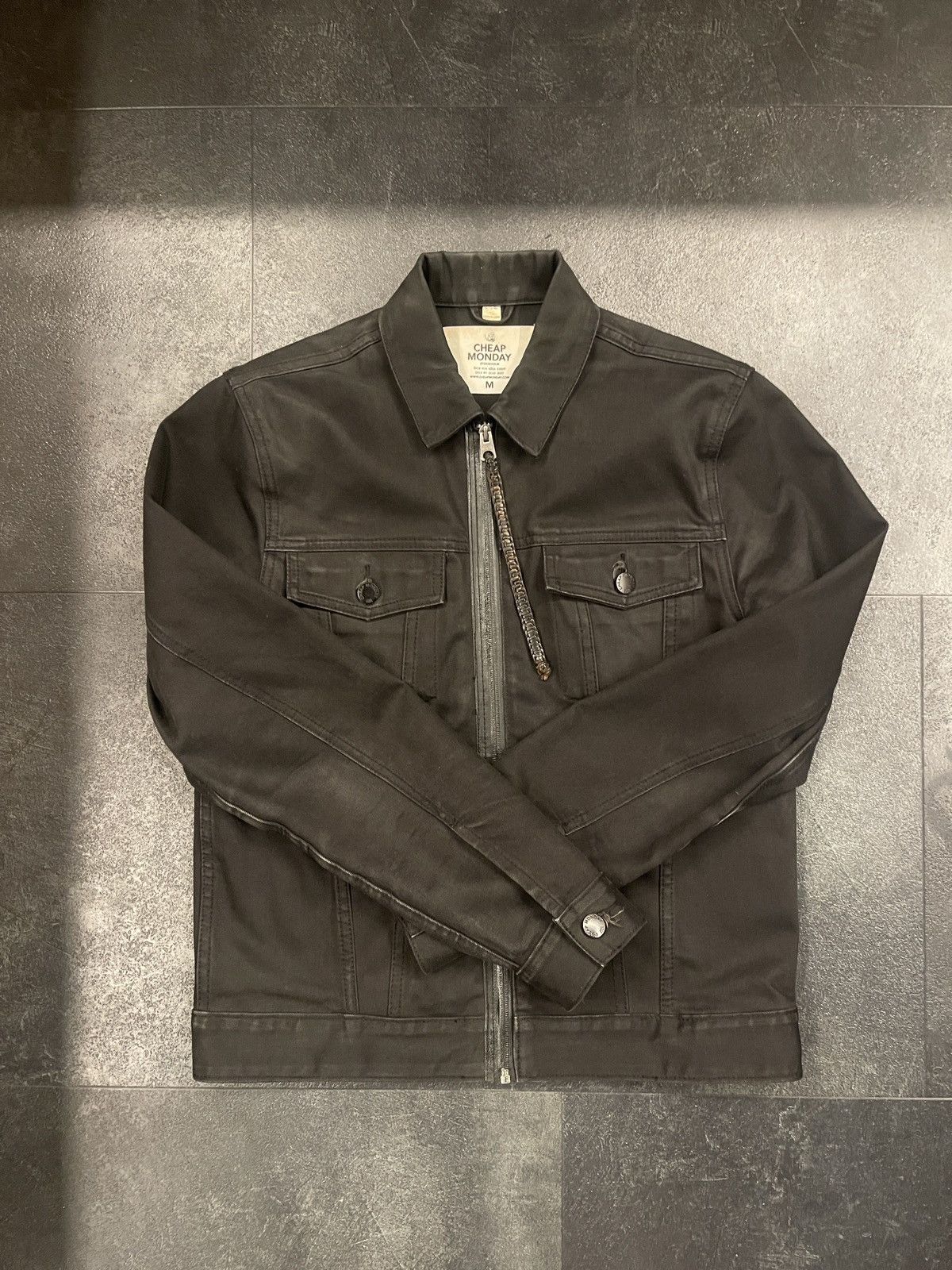 Cheap Monday Cheap Monday Black Denim jacket Size US M / EU 48-50 / 2 - 1 Thumbnail