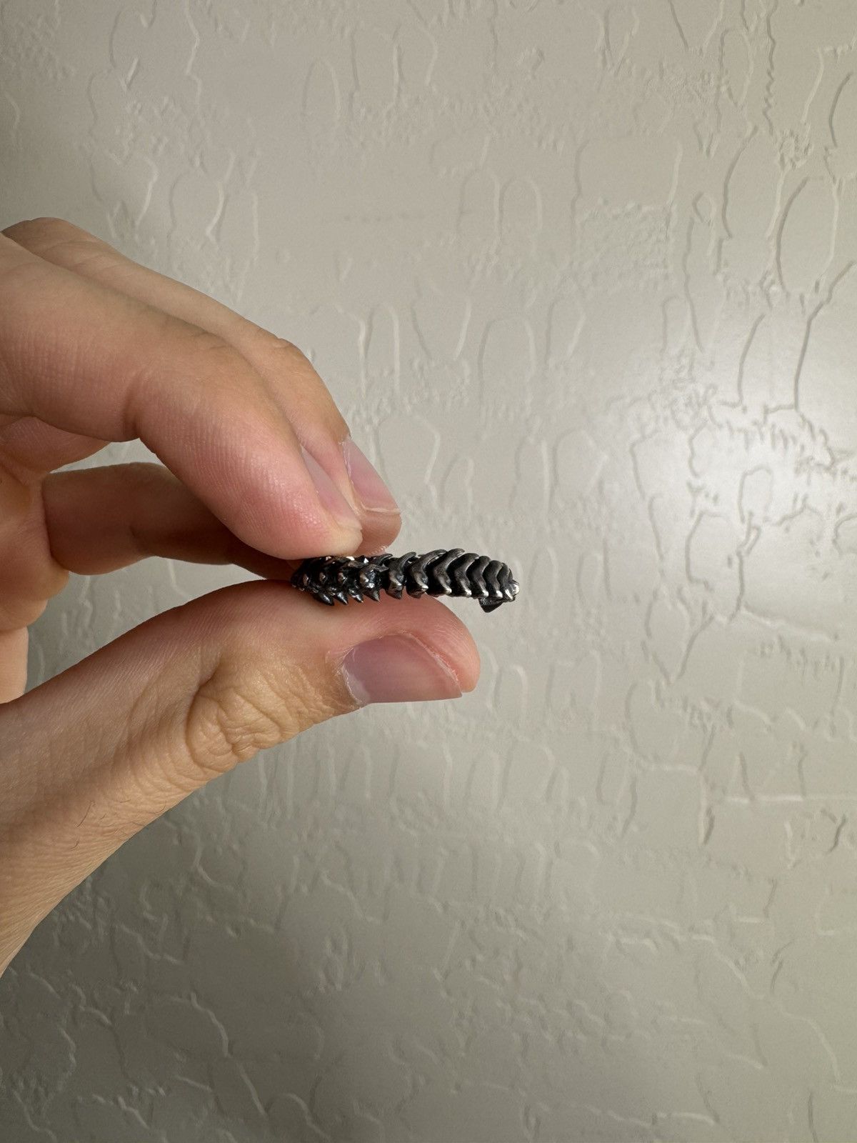 Other Vertebrae Ring Size 11 (.925 Silver) Size ONE SIZE - 4 Thumbnail