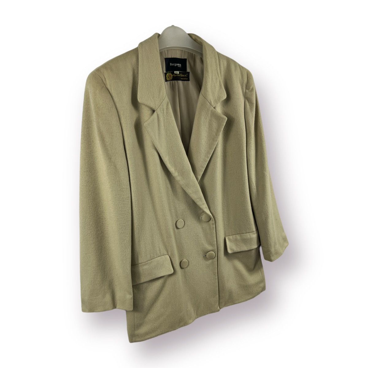 Loro Piana 🔥 BORGOMA ROSE LORO PIANA WOOL DOUBLE BREASTED - 40 Size M / US 6-8 / IT 42-44 - 3 Thumbnail