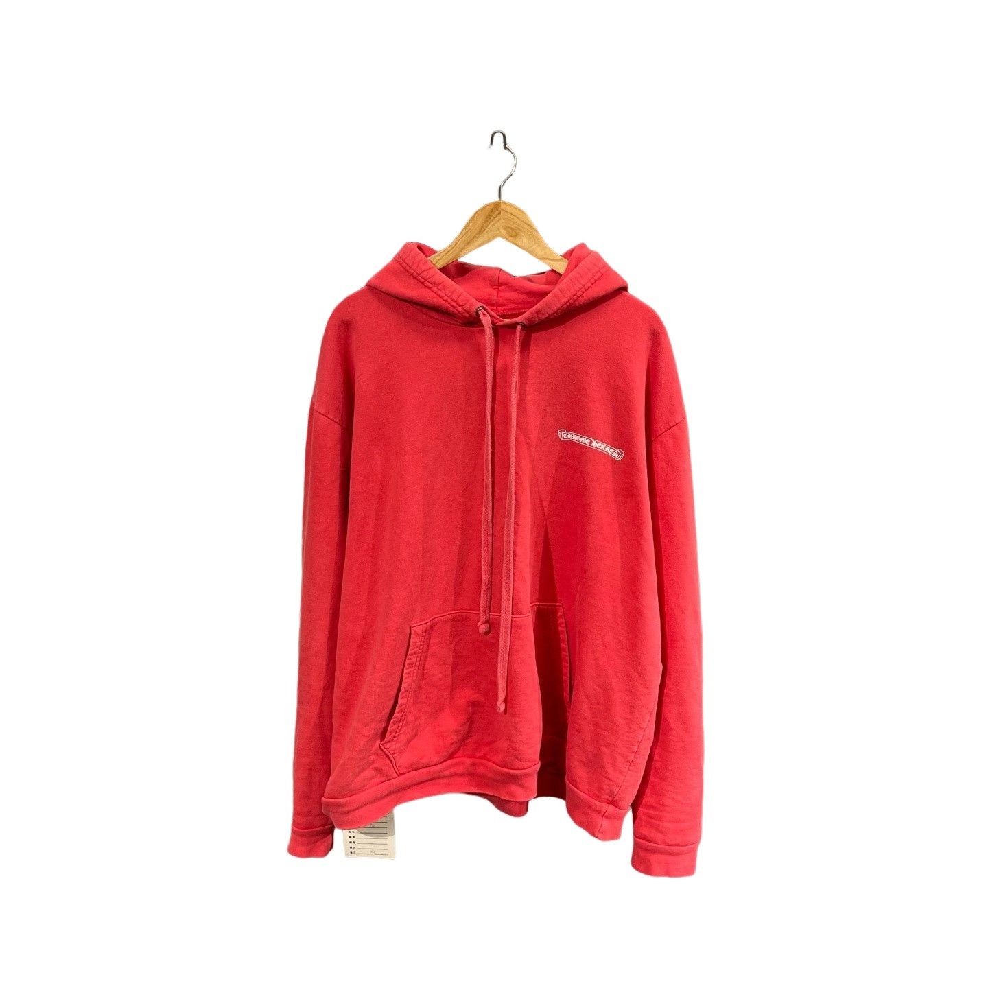 Chrome Hearts Chrome Hearts Scroll Logo Red Hoodie XL Size US XL / EU 56 / 4 - 1 Thumbnail