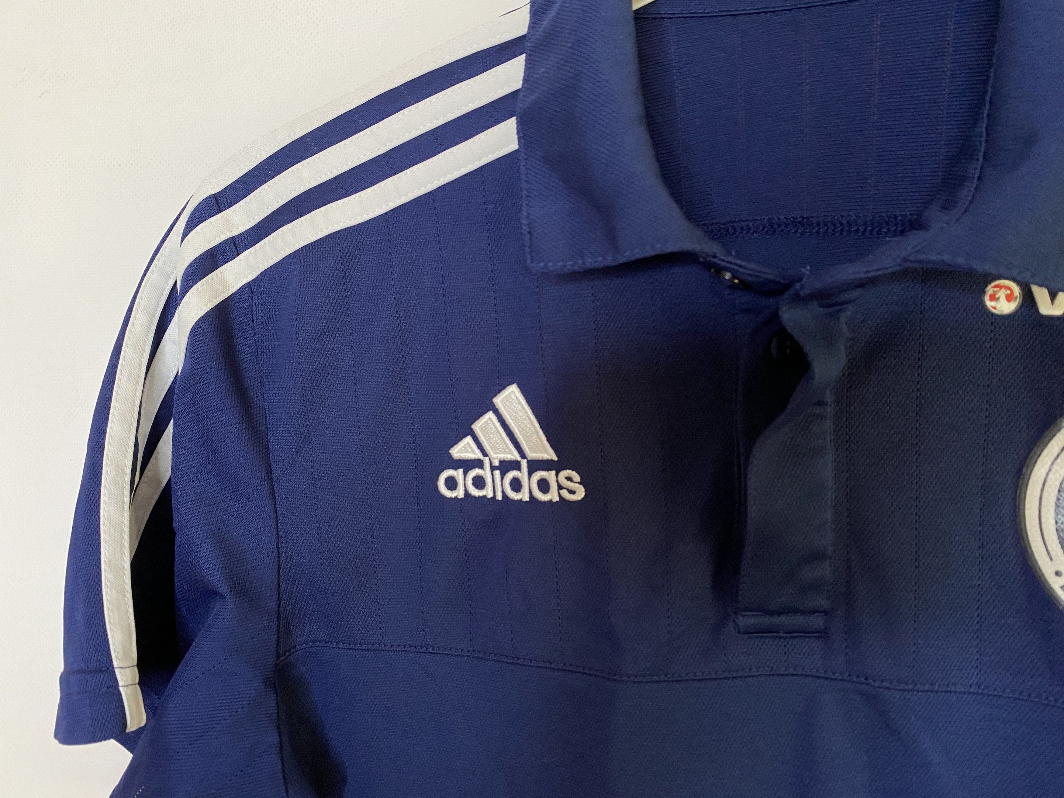 Adidas SCOTLAND 2016 TRAINING POLO FOOTBALL SHIRT SOCCER JERSEY Size US S / EU 44-46 / 1 - 4 Thumbnail