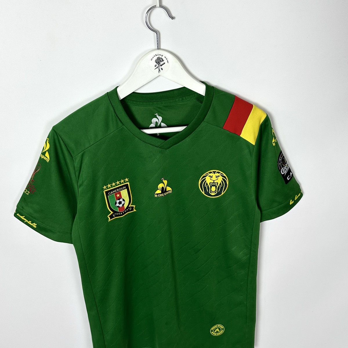 Other Cameroon Qatar 2022 Home Jersey rare Le Coq Sportif y2k og Size US S / EU 44-46 / 1 - 3 Thumbnail