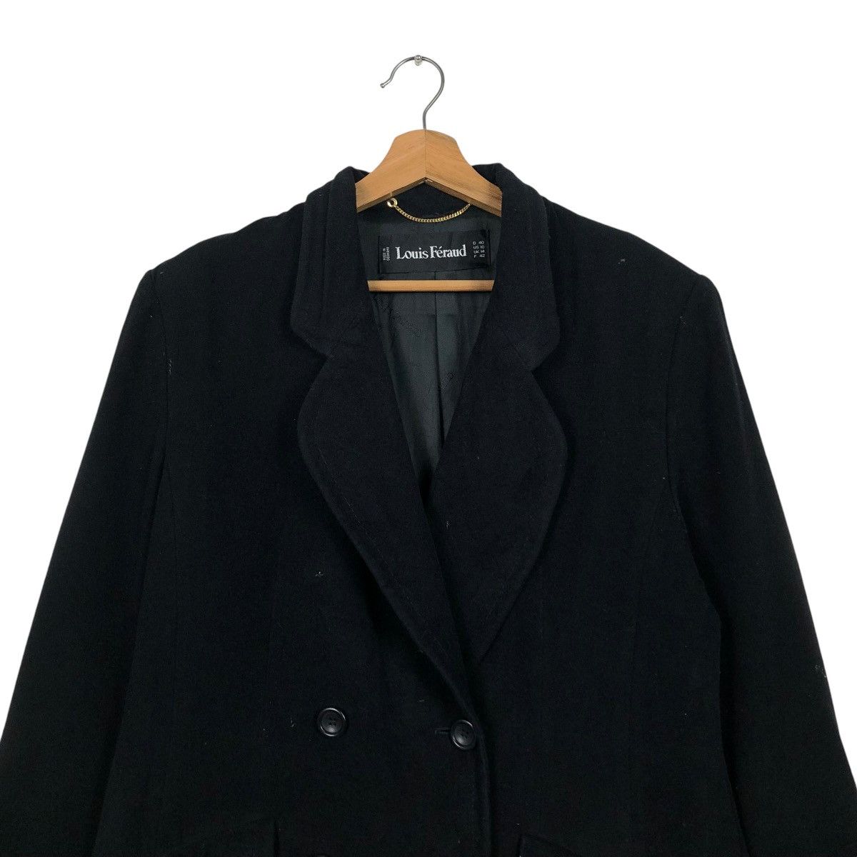 Japanese Brand VINTAGE WOOL CHORE WORKER JACKET DOUBLE BREAST LOUIS FERAUD Size US M / EU 48-50 / 2 - 5 Thumbnail