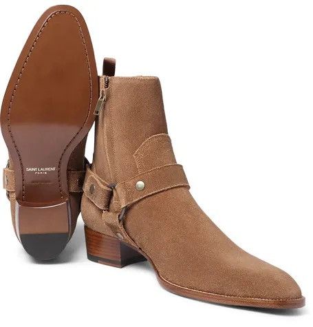 Saint Laurent Paris Saint Laurent Wyatt 40 Harness Boot Size US 12 / EU 45 - 1 Thumbnail