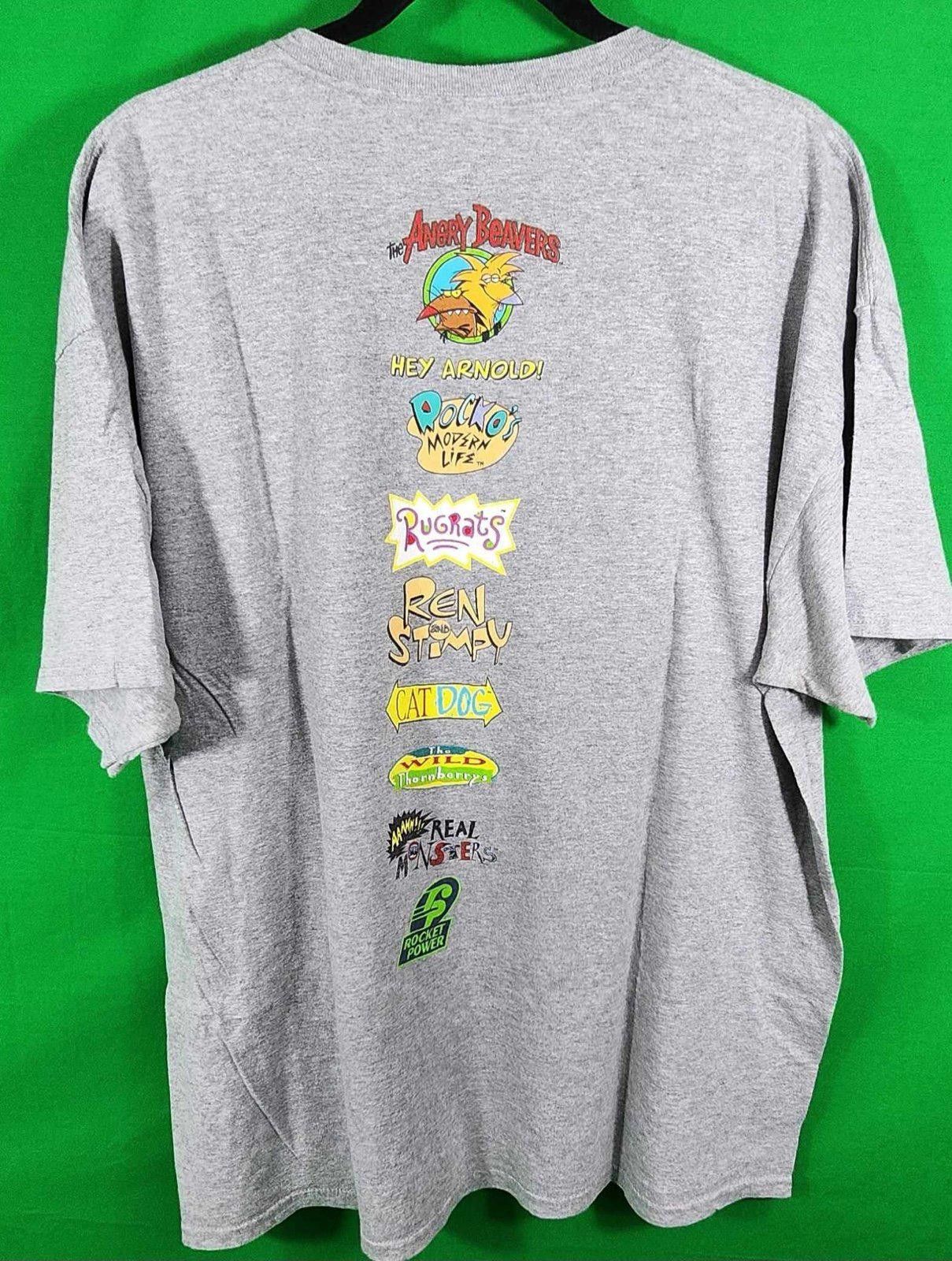 Nickelodeon Nickelodeon Retro Cartoon T-Shirt - Iconic Characters Size US XL / EU 56 / 4 - 2 Thumbnail