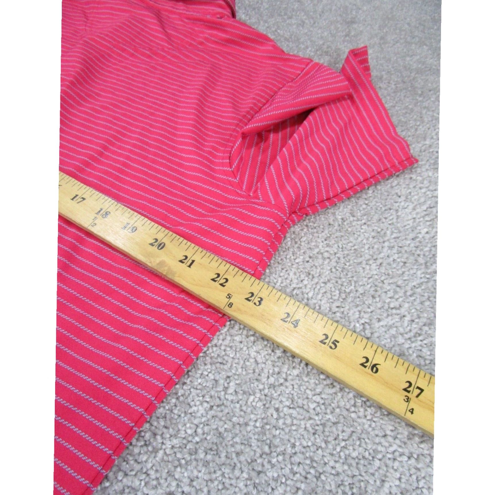 Vintage Fairway Greene Mens Large Extra Large XL Pink Golf Polo Shirt Size US L / EU 52-54 / 3 - 6 Thumbnail