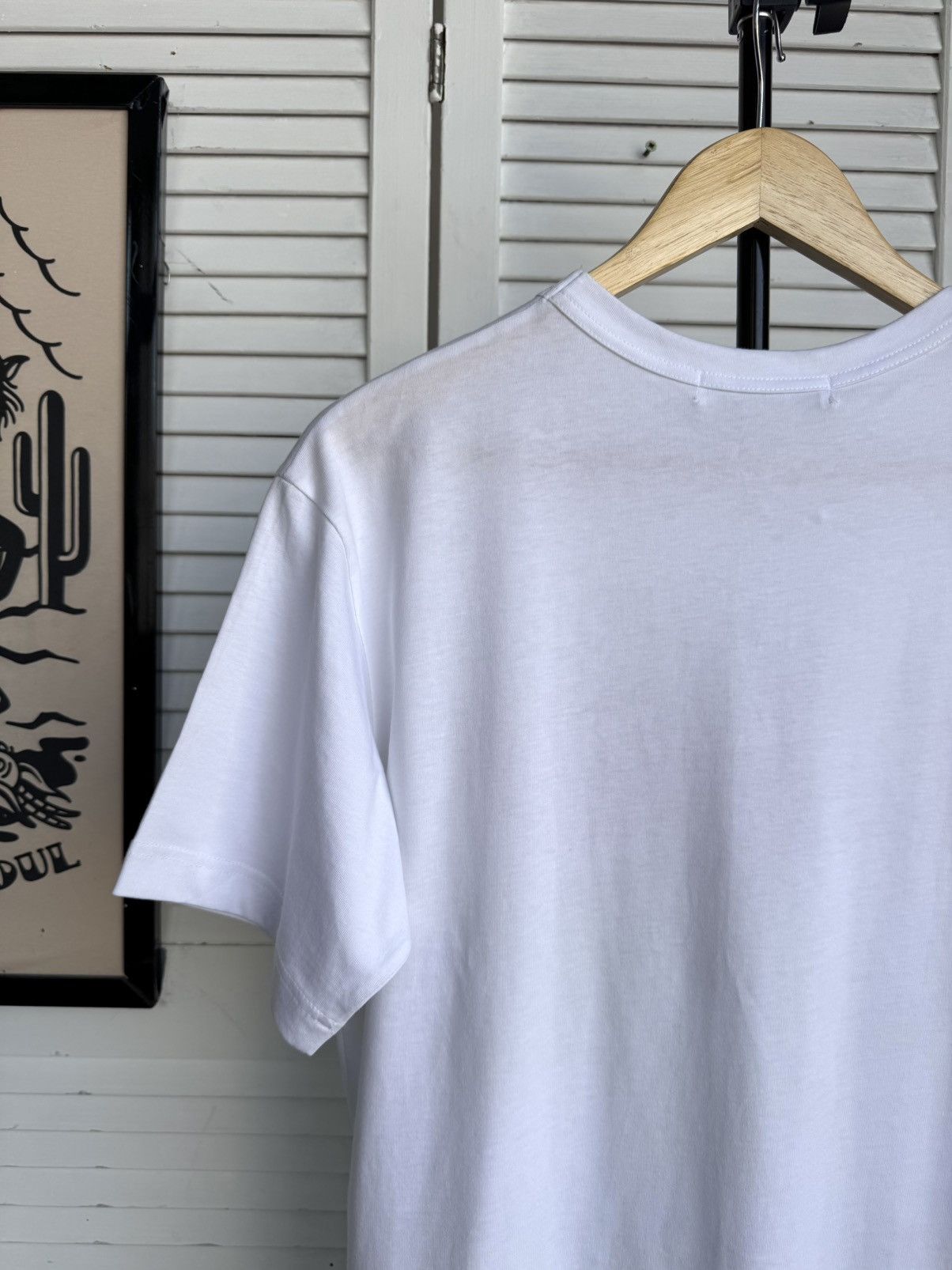 Comme des Garcons Comme des Garçons Shirt KAWS Graphic T-Shirt White Size US L / EU 52-54 / 3 - 9 Thumbnail
