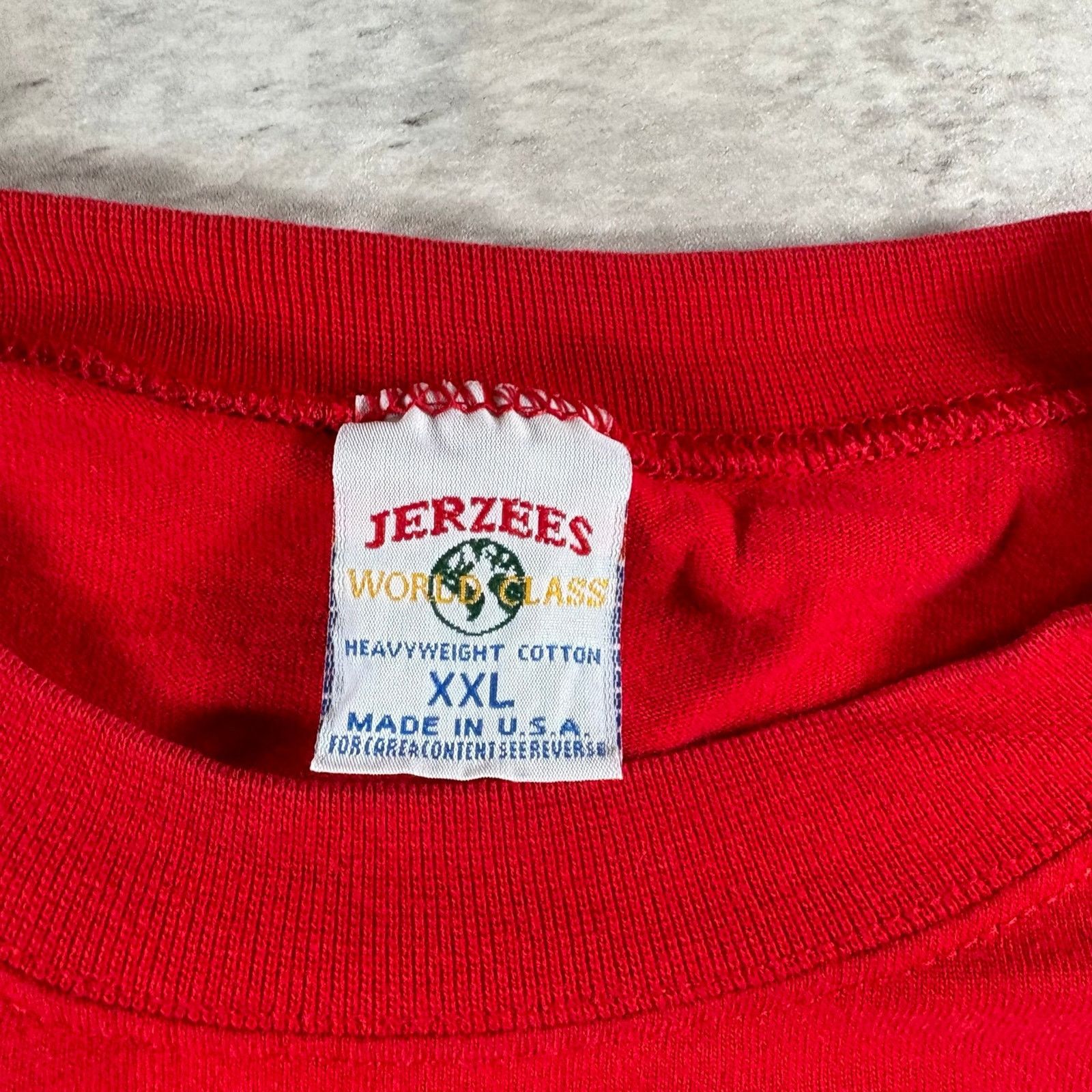 Jerzees Vintage 90’s skater flames t shirt Size US XL / EU 56 / 4 - 2 Thumbnail