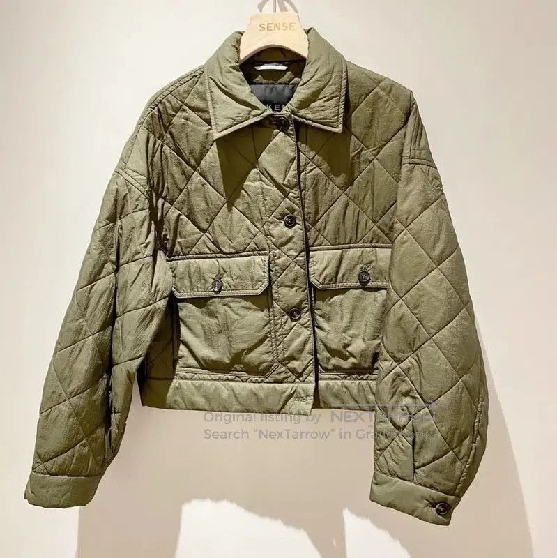 Max Mara MaxMara Green Cashmere Women’s Jacket . Size L / US 10 / IT 46 - 1 Thumbnail