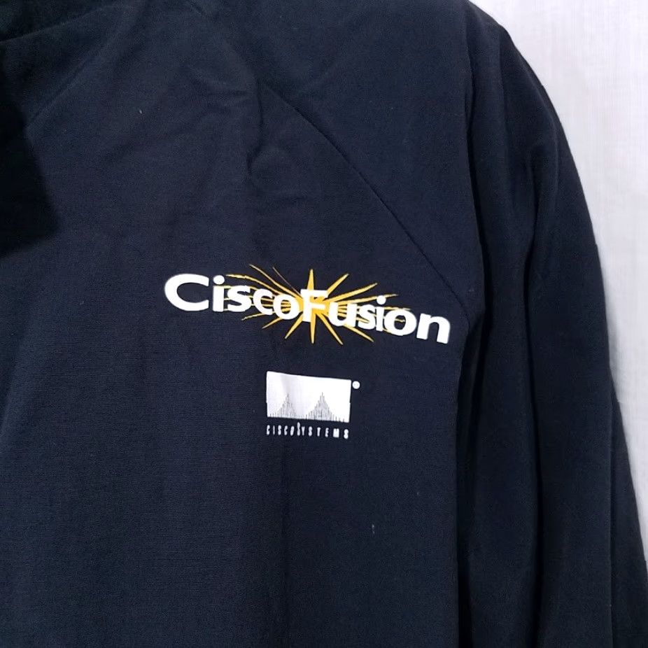 Vintage VINTAGE Vantage Jacket Mens Large 90s World Tour Cisco Systems Windbreaker Blue USA 1994 Size US L / EU 52-54 / 3 - 4 Thumbnail