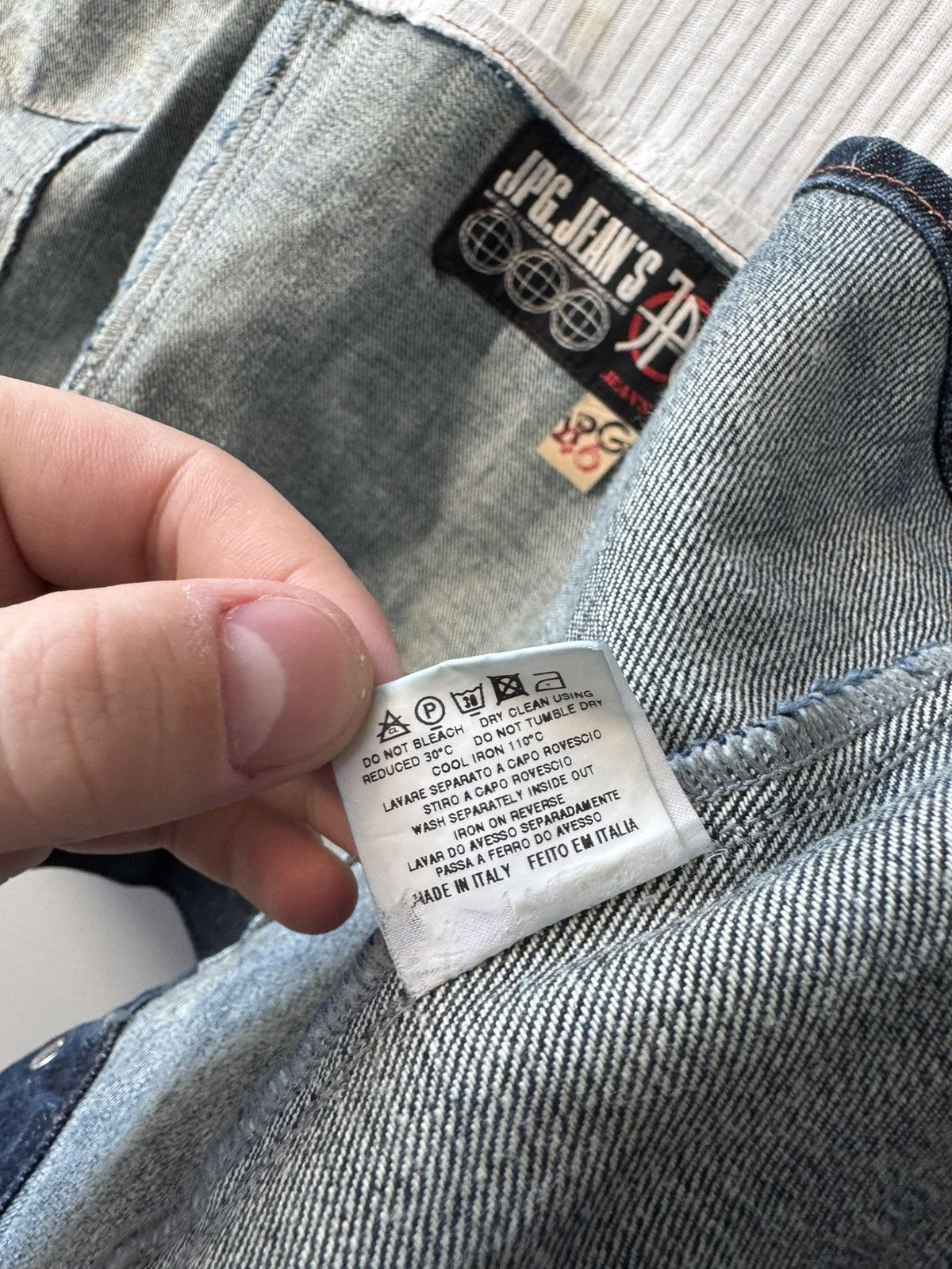 Jean Paul Gaultier Archive* Jahn Paul Gaultier Tank Top Jeans Vest Size L / US 10 / IT 46 - 11 Thumbnail