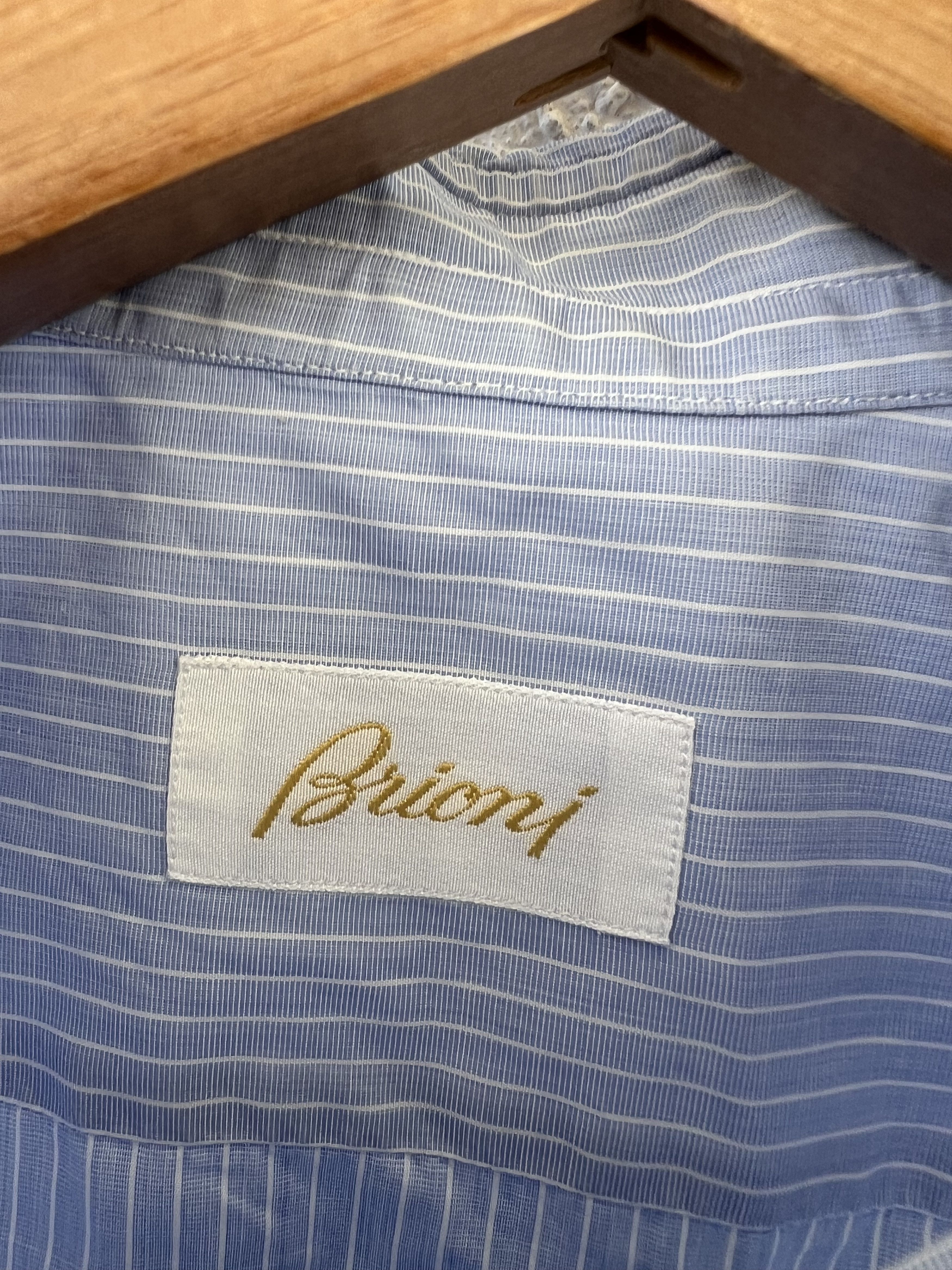 Brioni Brioni Shirt 16 Size US L / EU 52-54 / 3 - 3 Thumbnail