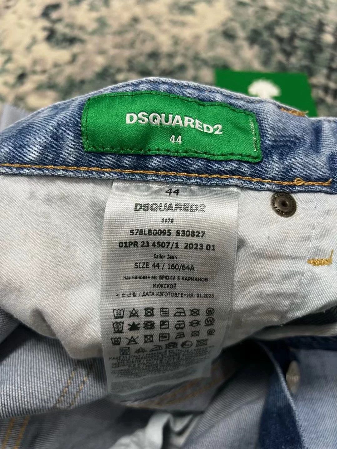 Dsquared2 Dsquared2 SAILOR Light Blue Jeans SS23 Size US 28 / EU 44 - 6 Thumbnail