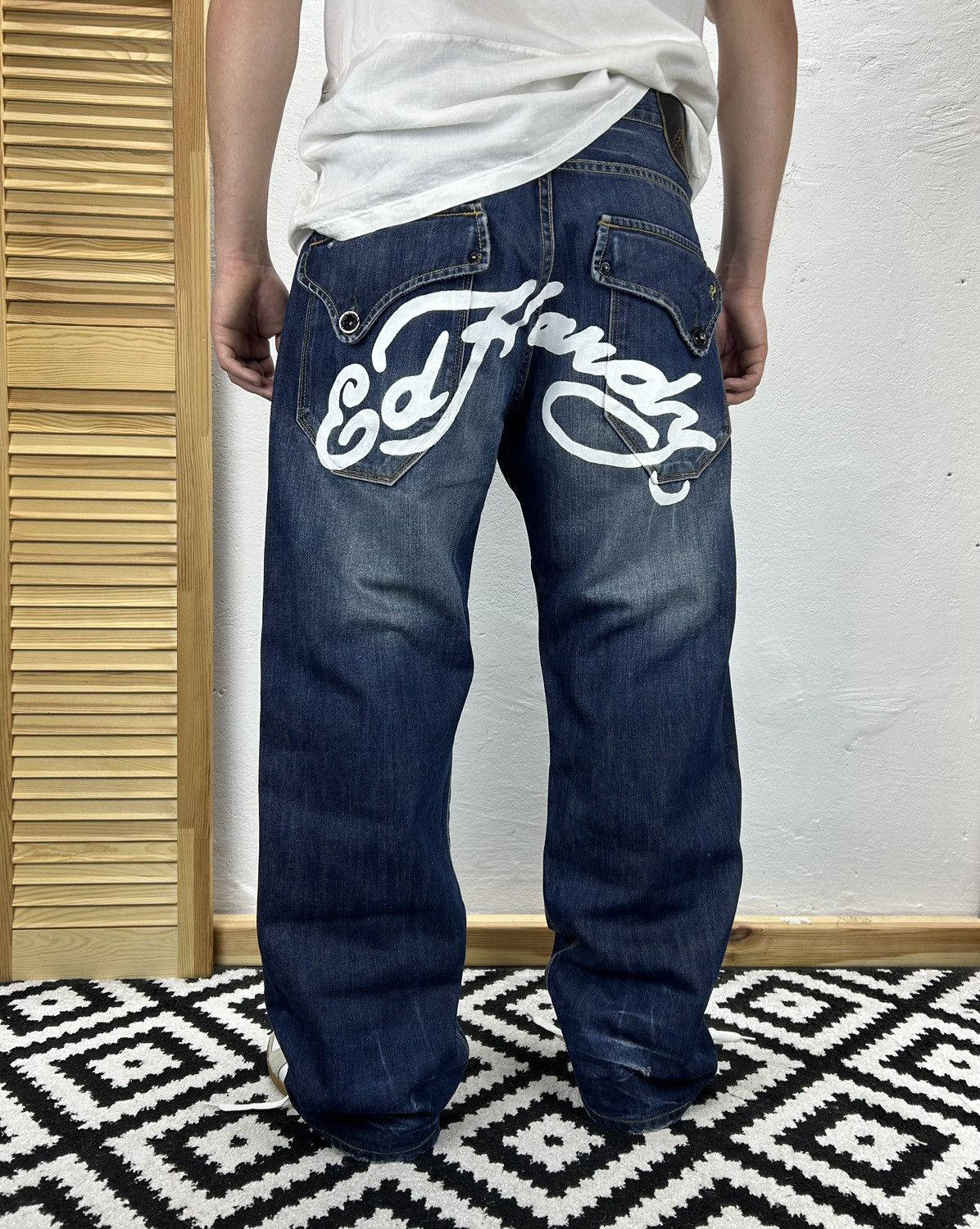 Ed Hardy Ed Hardy Denim Jeans size 34/34 Size US 34 / EU 50 - 1 Thumbnail