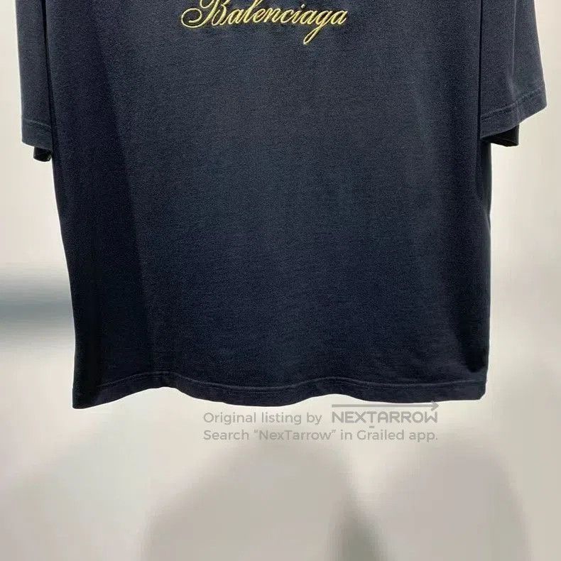 Balenciaga Balenciaga New Logo Print Short Sleeve T-shirt. Size US M / EU 48-50 / 2 - 4 Thumbnail