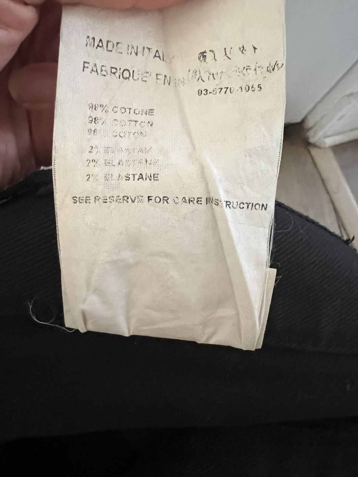 Helmut Lang RARE ARCHIVE VINTAGE Helmut Lang “Pocket” Jeans Size US 30 / EU 46 - 6 Thumbnail